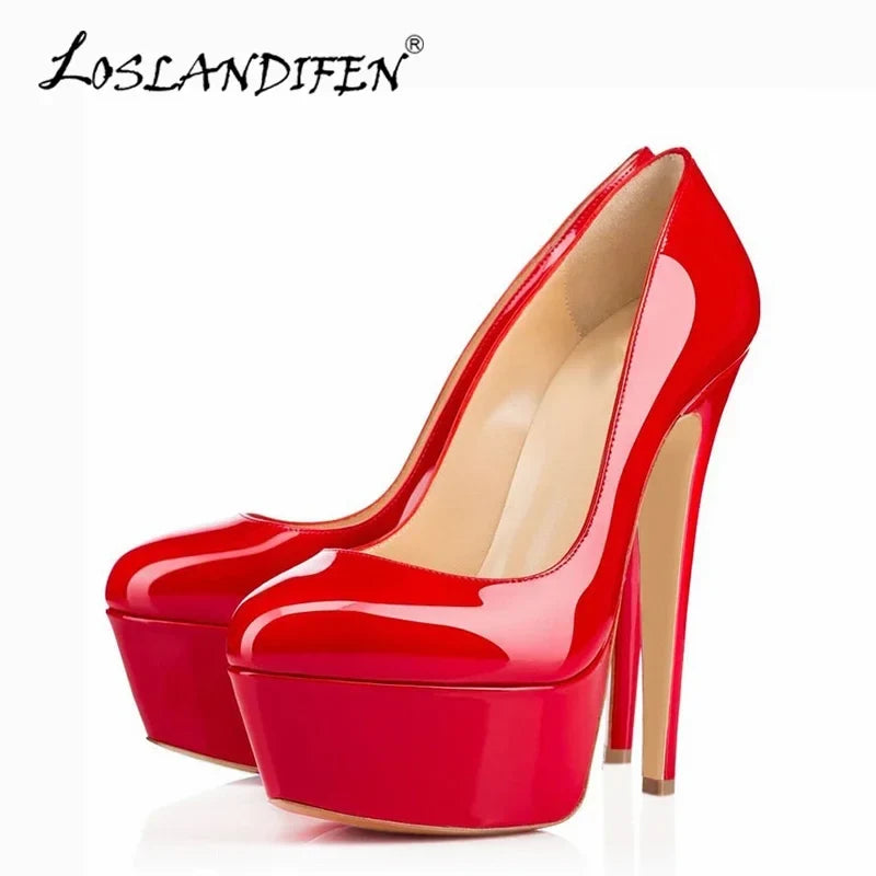 14cm Extremely Platform High Heels