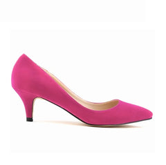 Solid Color Breathable Non Slip Sole Latex Insole Work Wedding Shoe