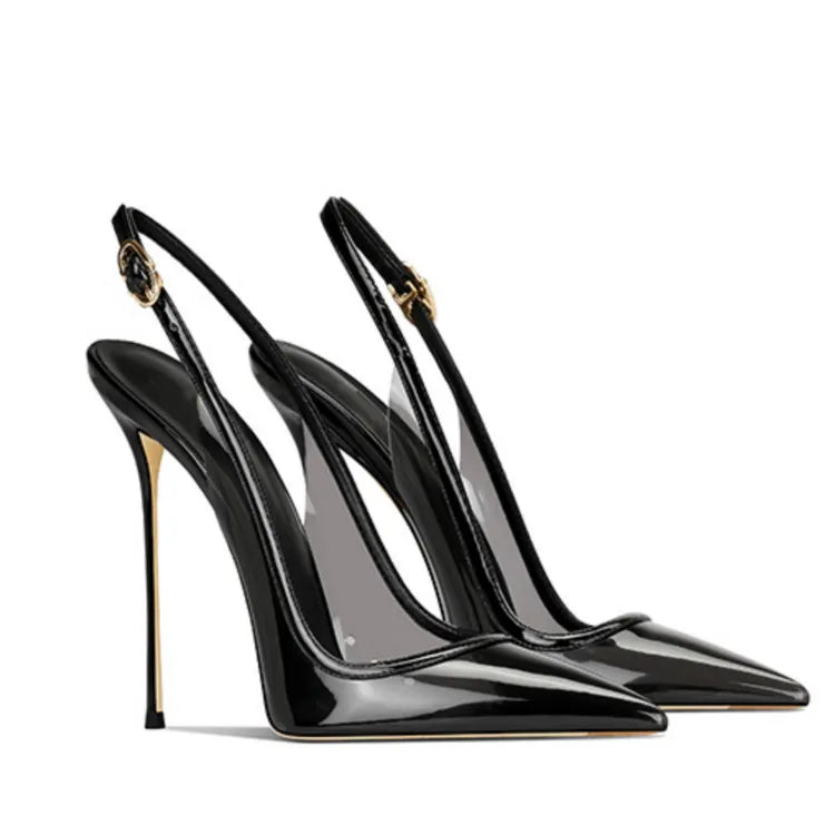 Sexy Pointed Toe Mules Sandals