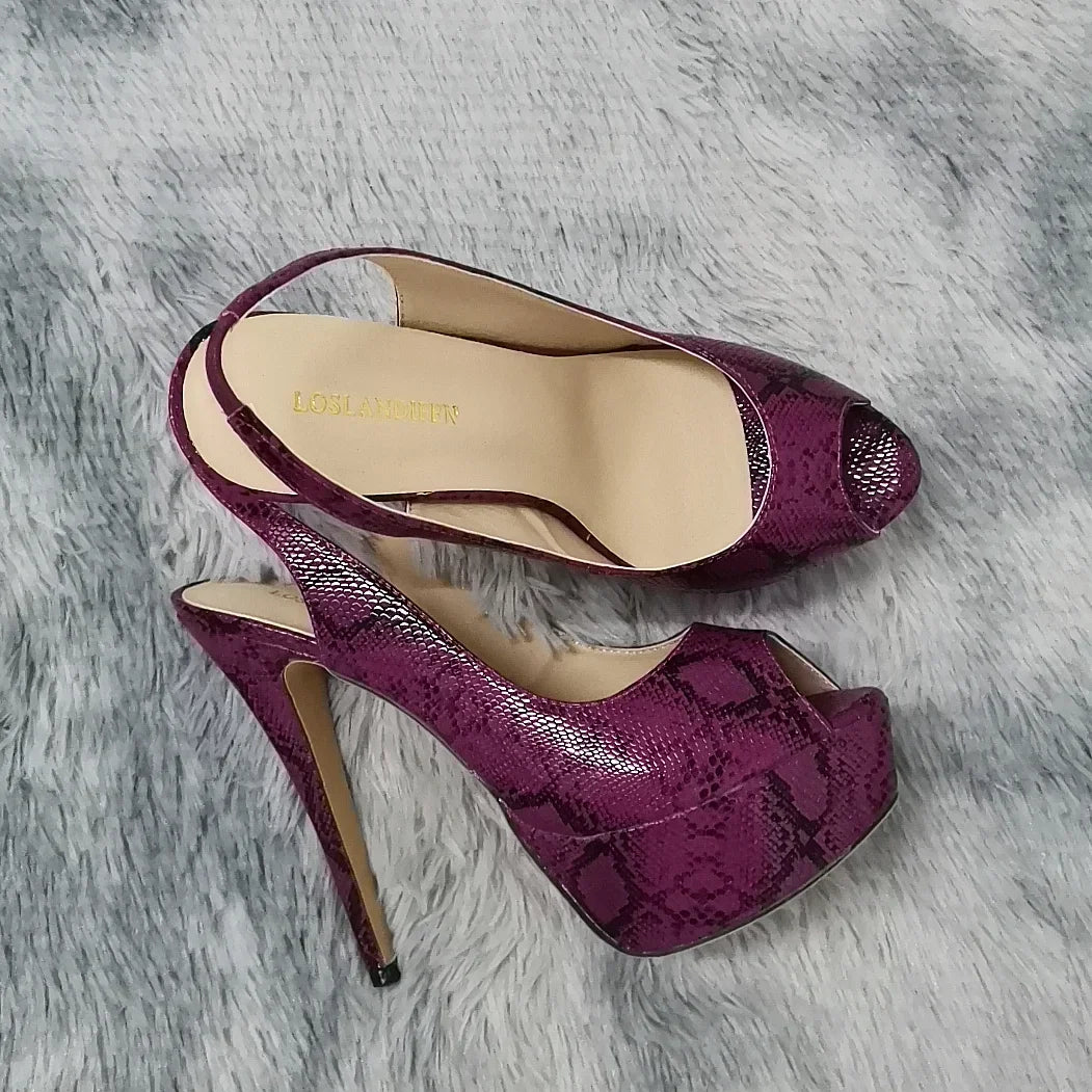 14CM Platform Super High Heels
