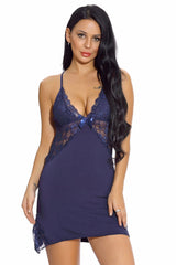 Lacy Inset Chemise