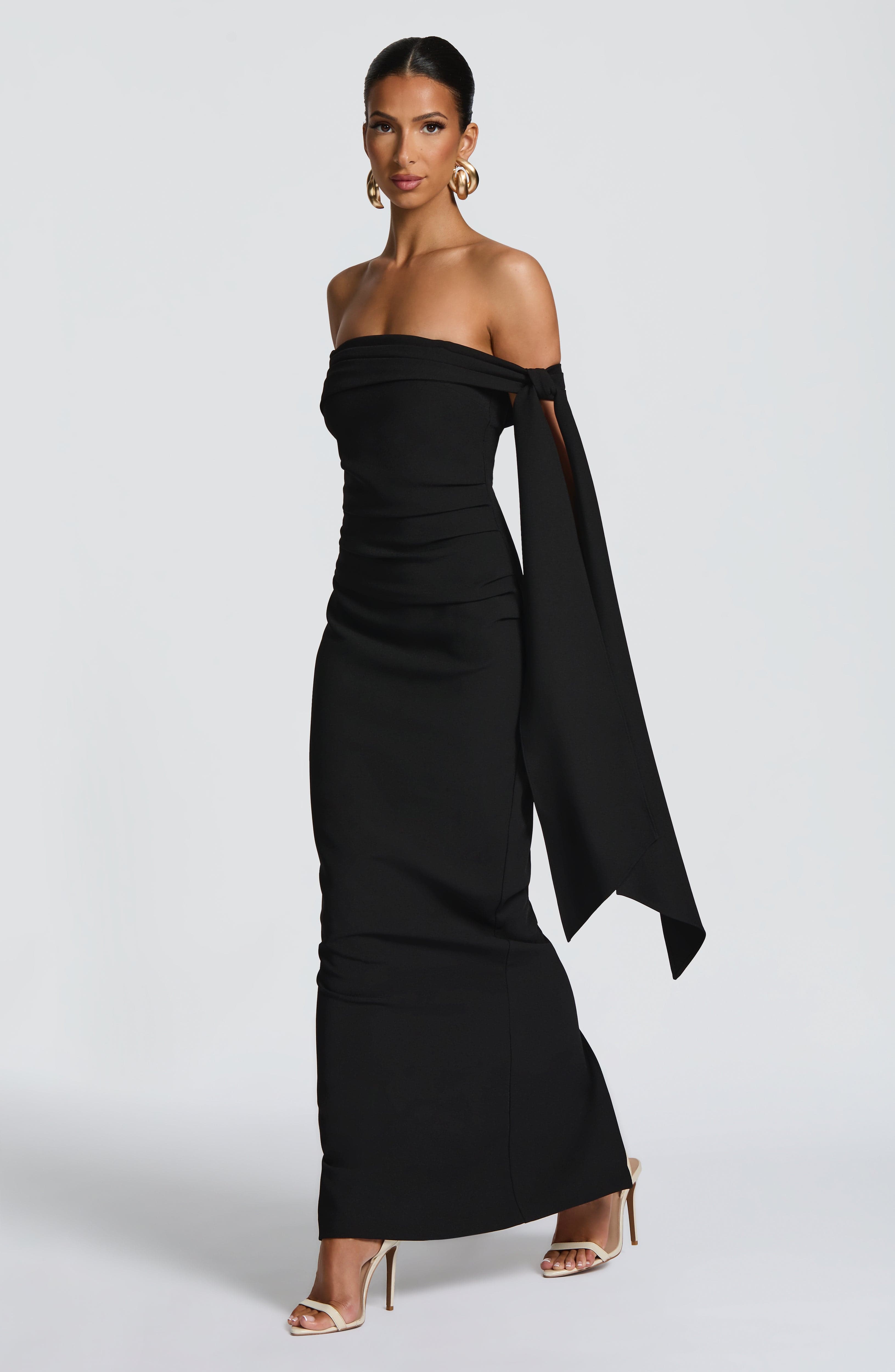 Addie Black Maxi Dress