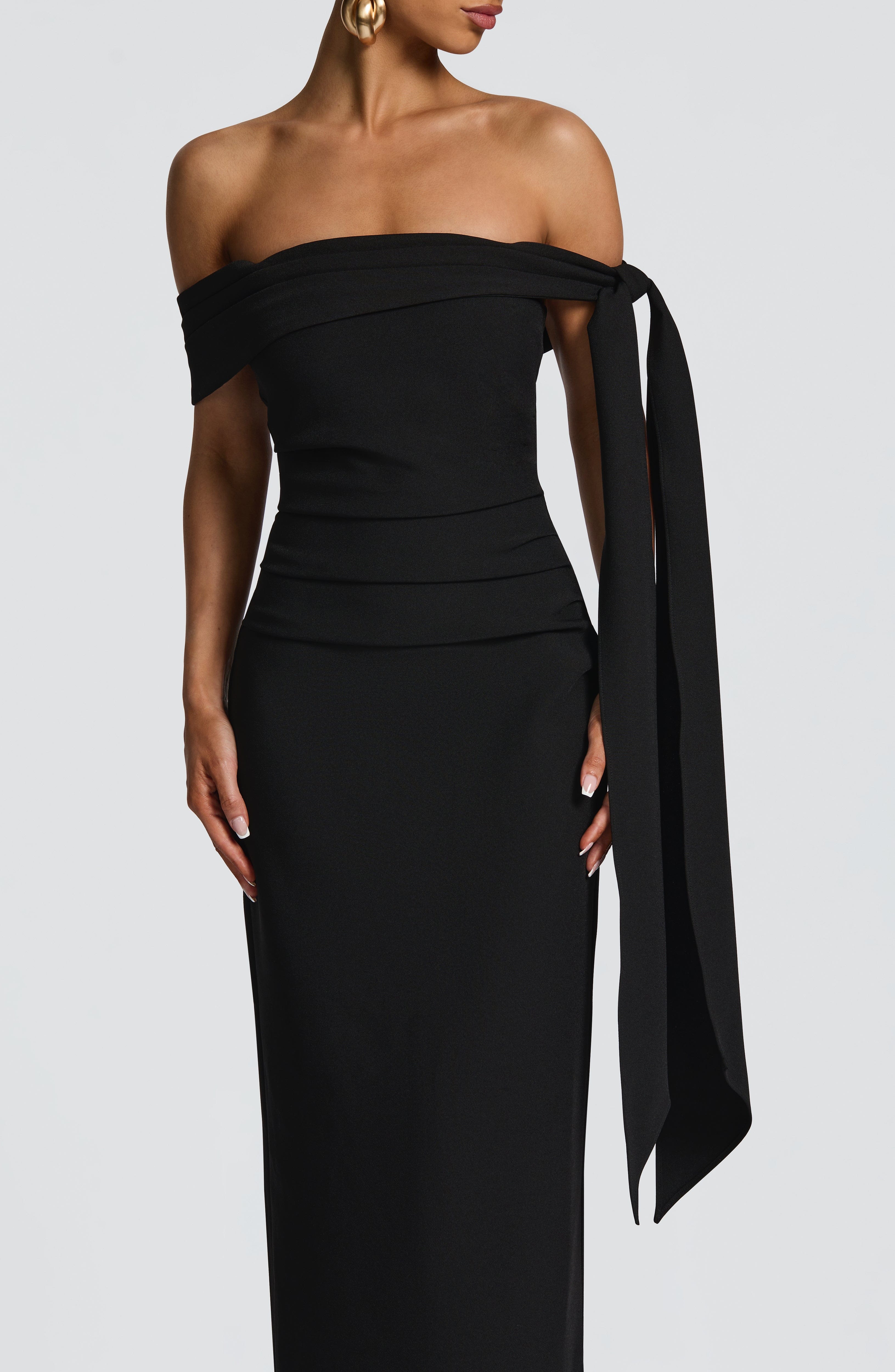 Addie Black Maxi Dress