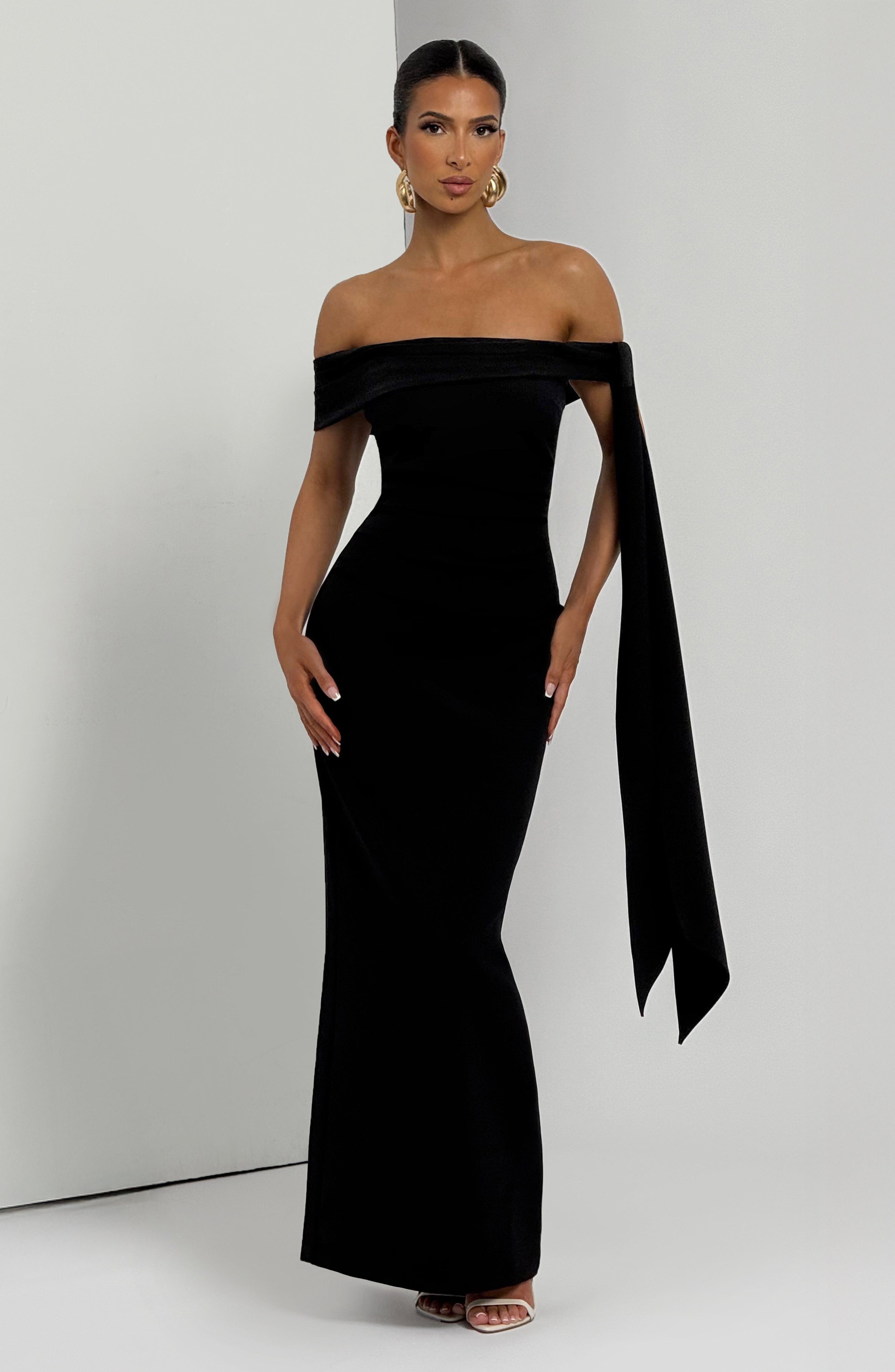 Addie Black Maxi Dress