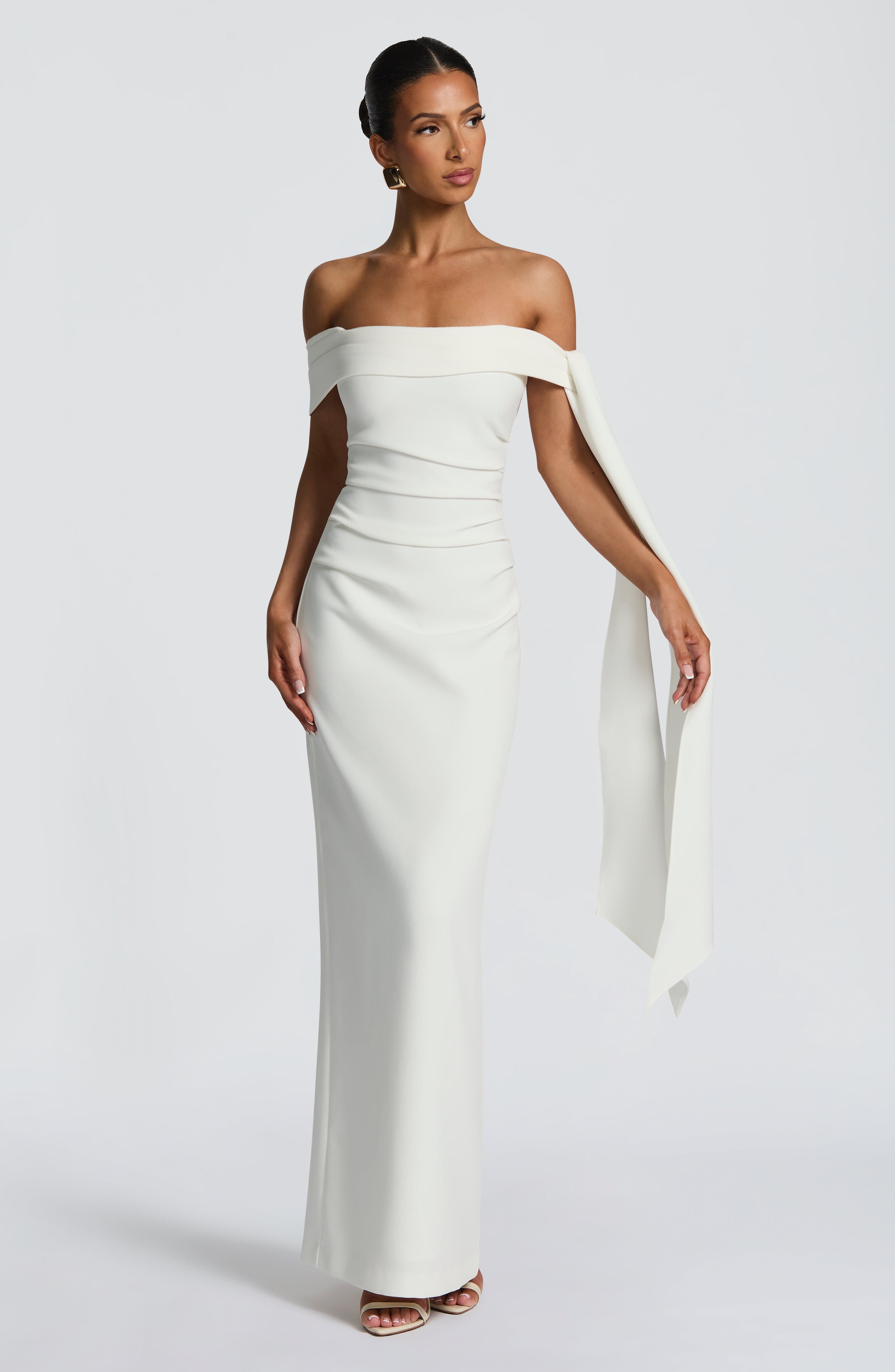 Ivory Addie Maxi Dress