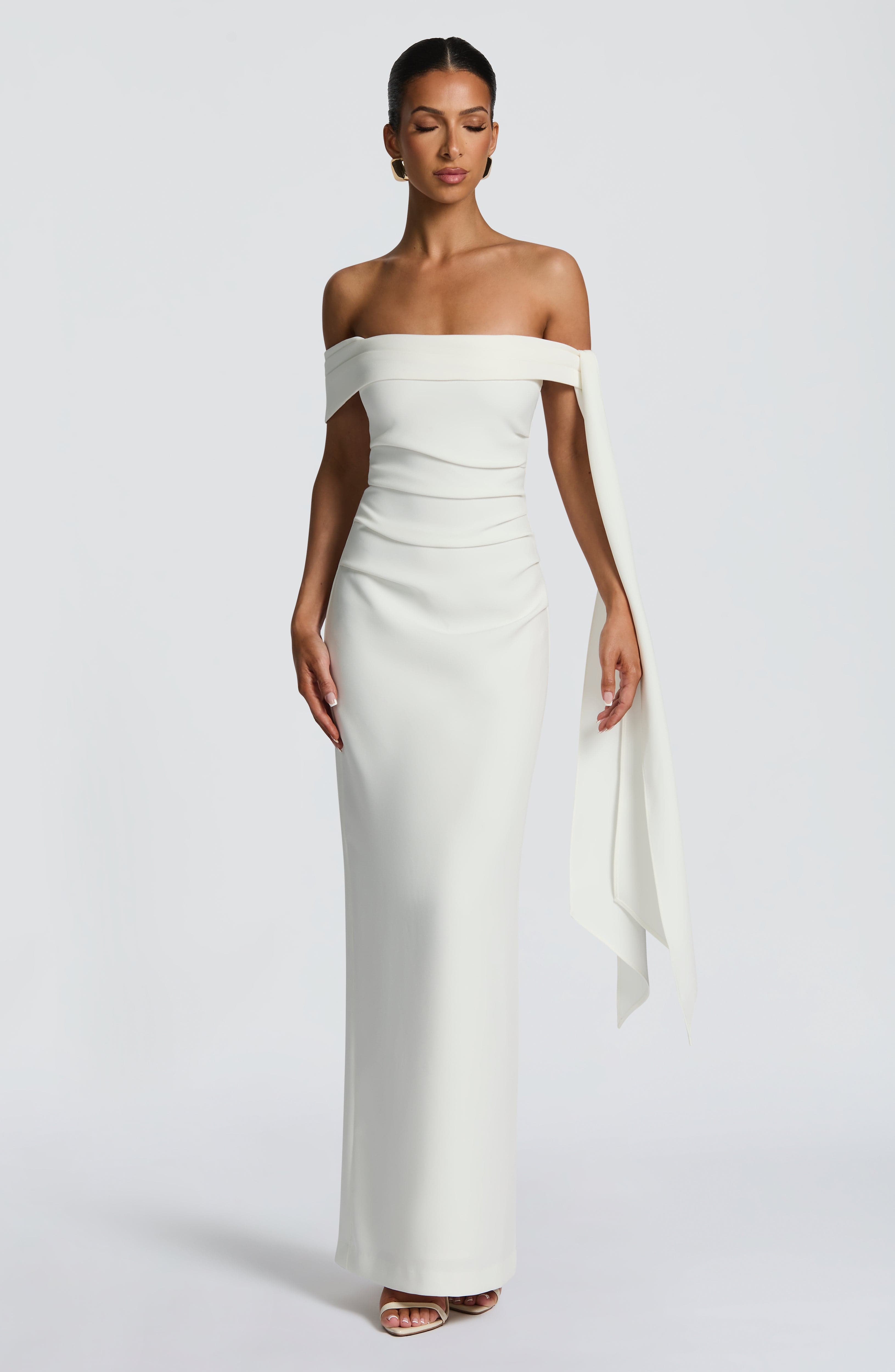 Ivory Addie Maxi Dress