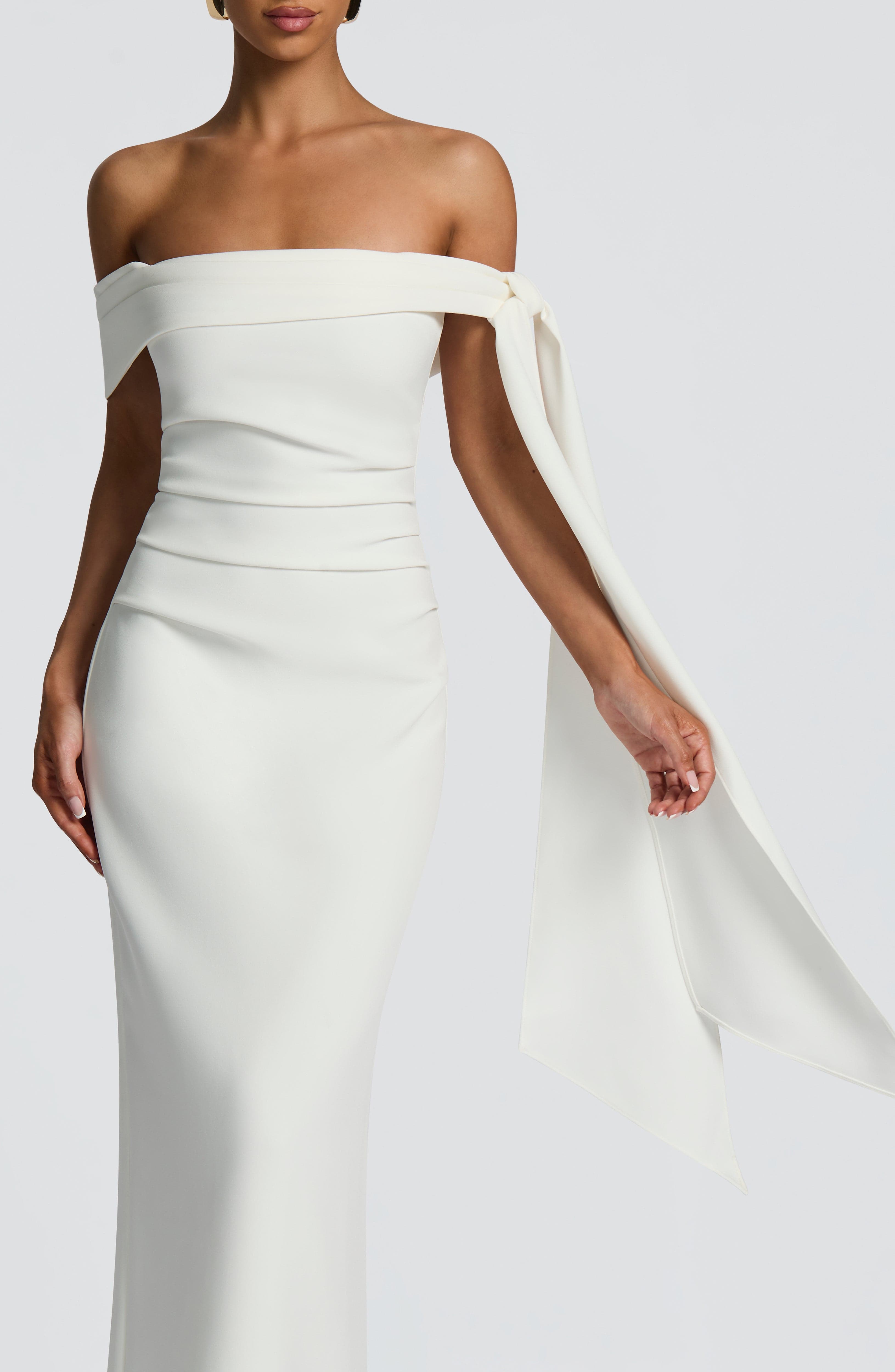 Ivory Addie Maxi Dress