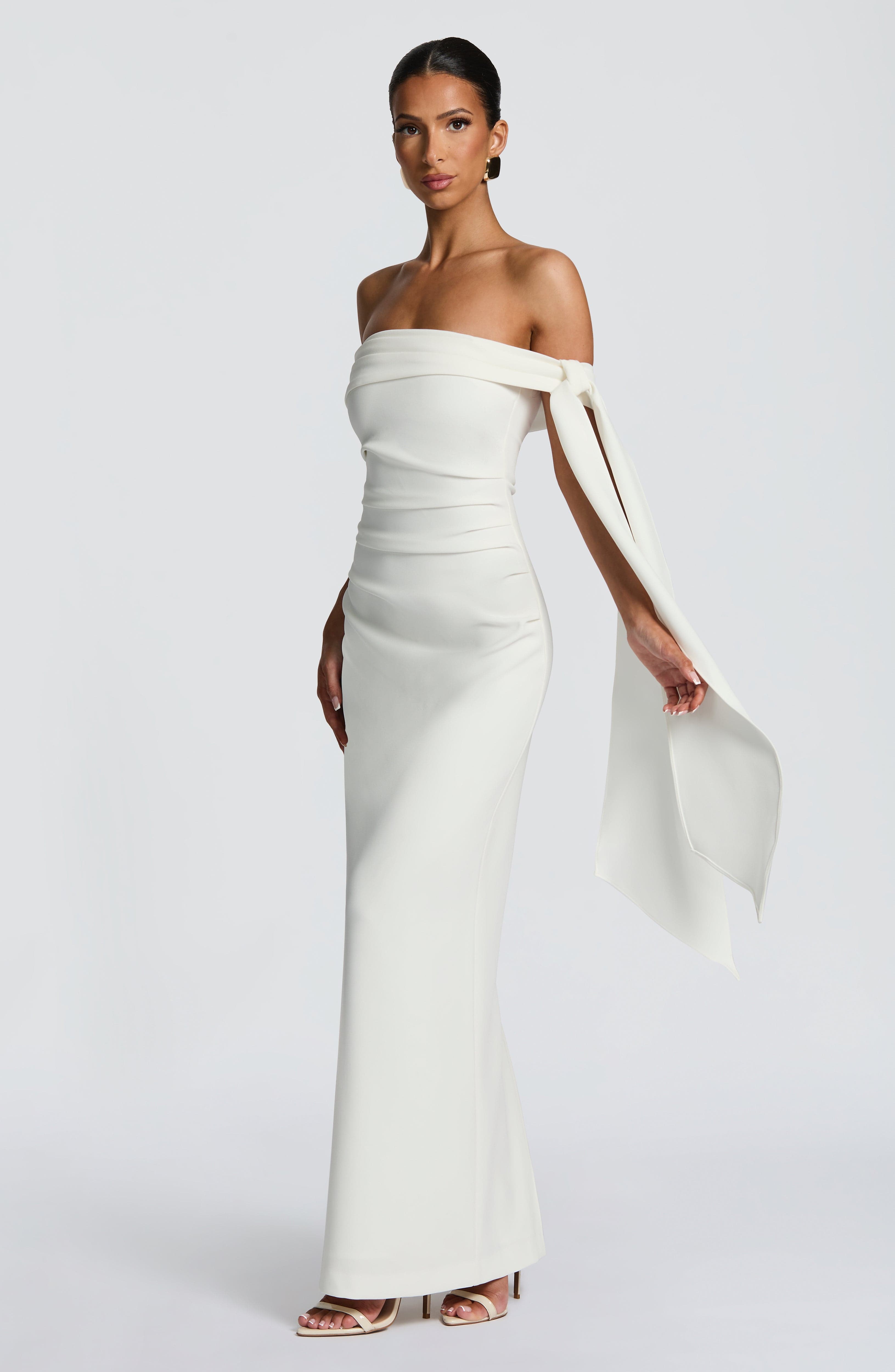 Ivory Addie Maxi Dress