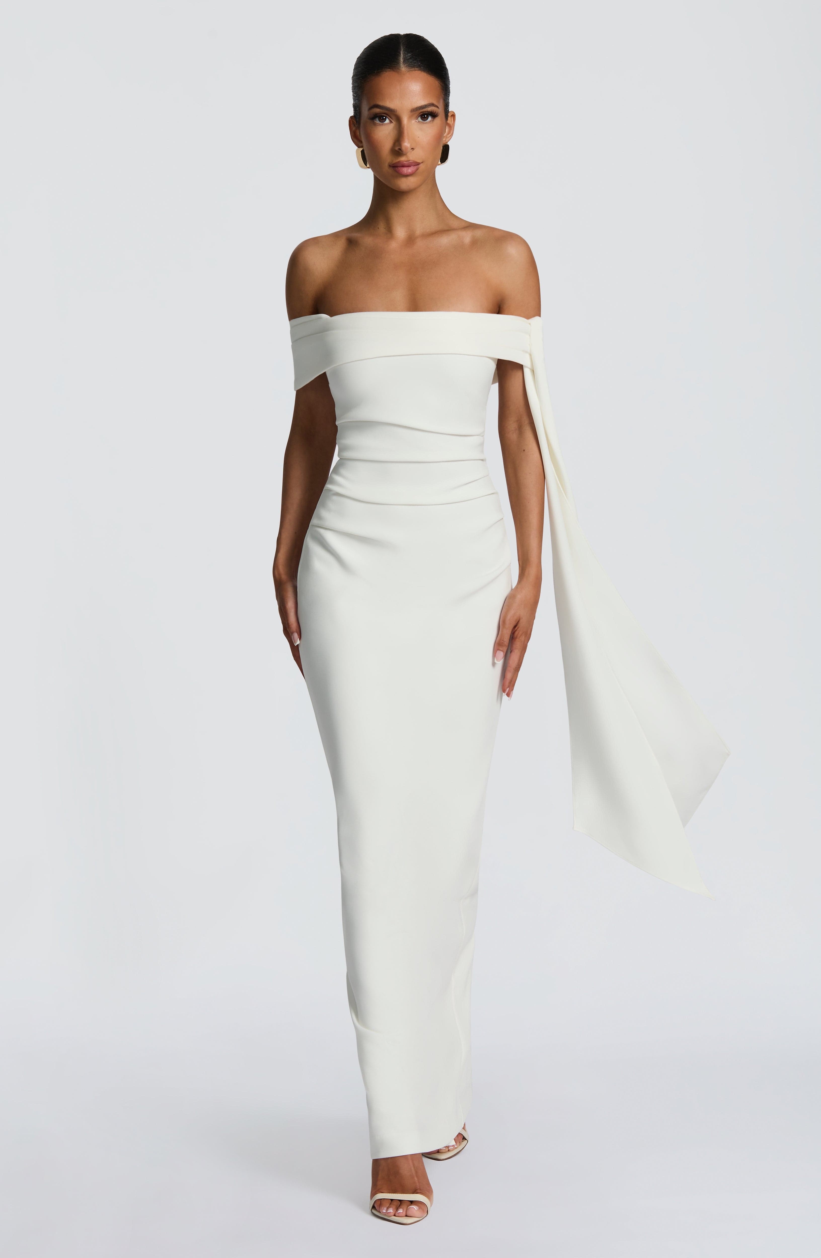 Ivory Addie Maxi Dress