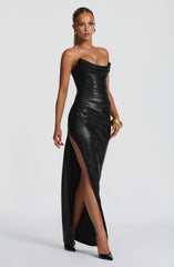 Black Alba Maxi Dress