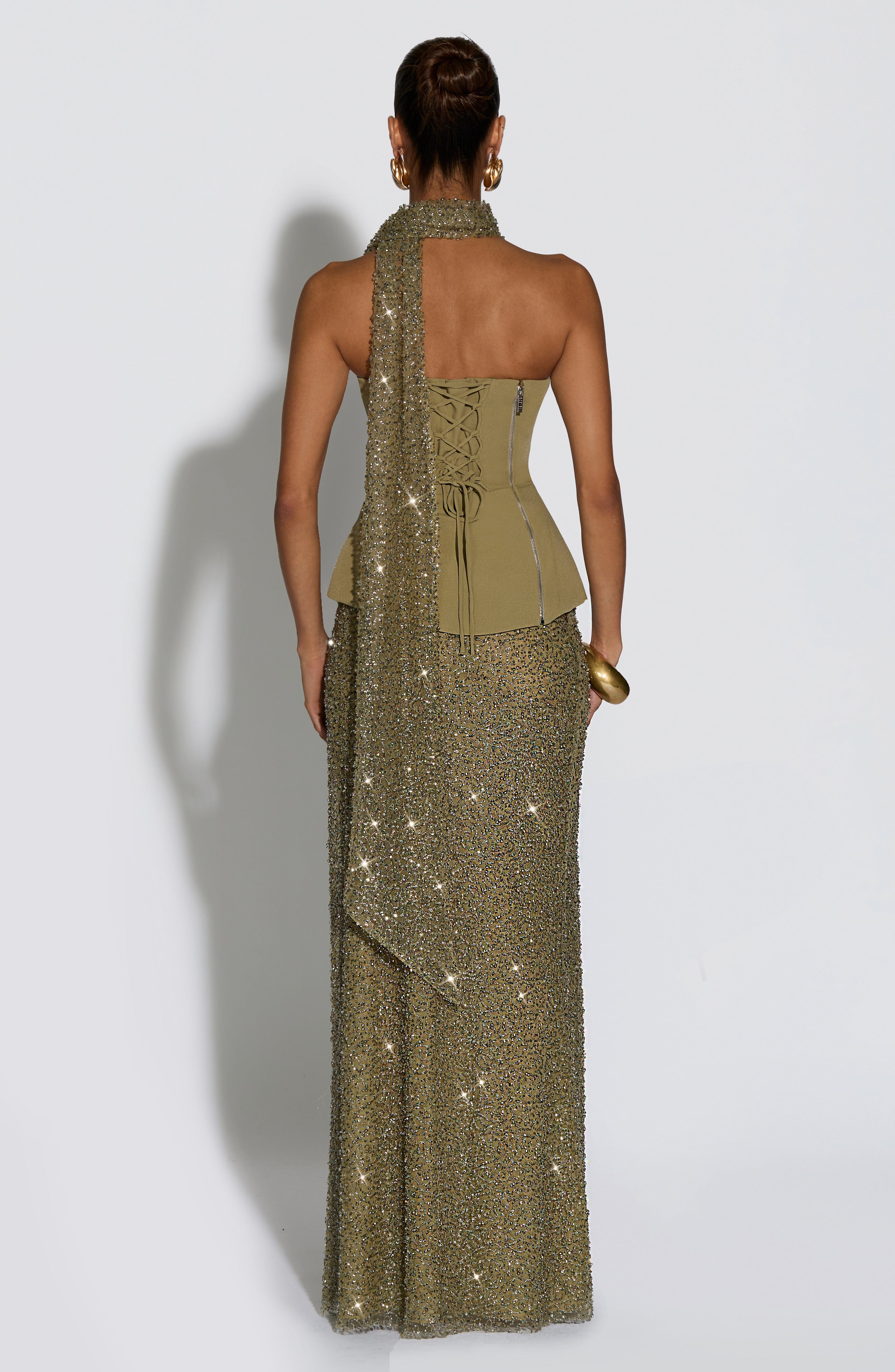 Allaire Sage Maxi Skirt