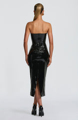Black Amala Knee-Length Dress