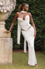 Ivory Bernadette Maxi Skirt