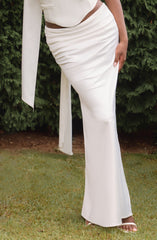 Ivory Bernadette Maxi Skirt