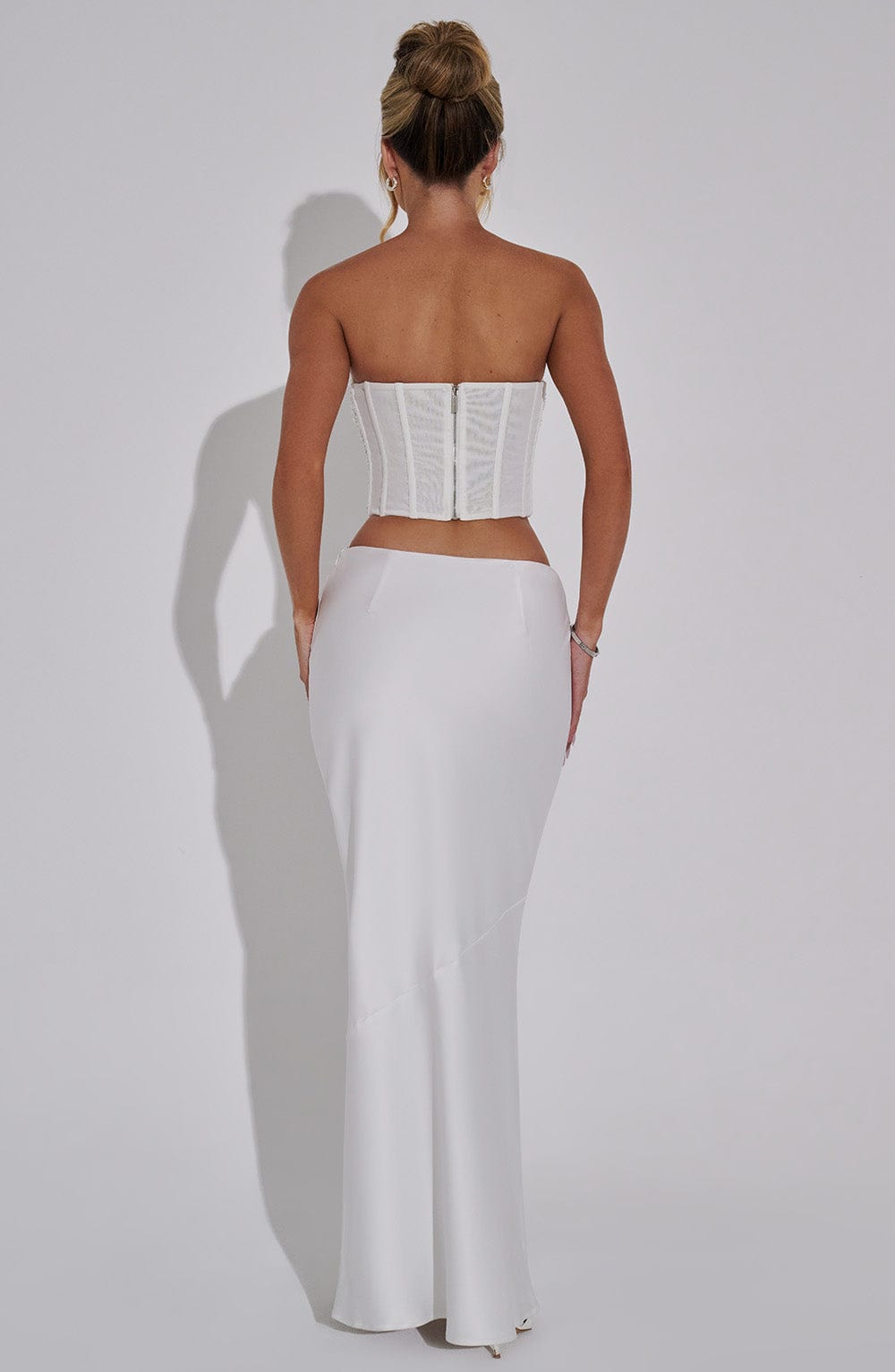 Ivory Bernadette Maxi Skirt