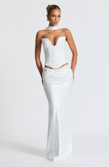 Ivory Bernadette Maxi Skirt