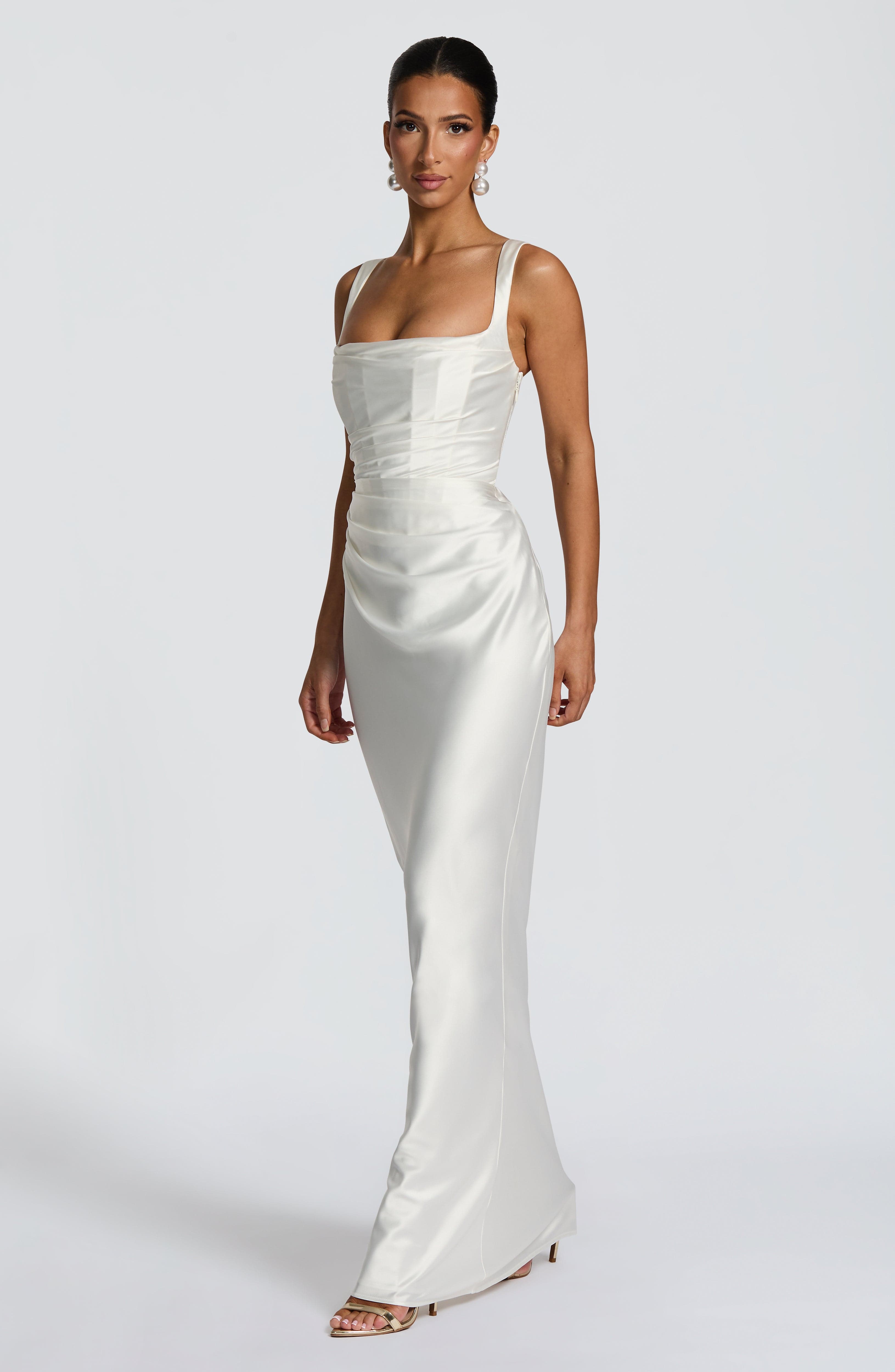 Ivory Calanthe Maxi Dress