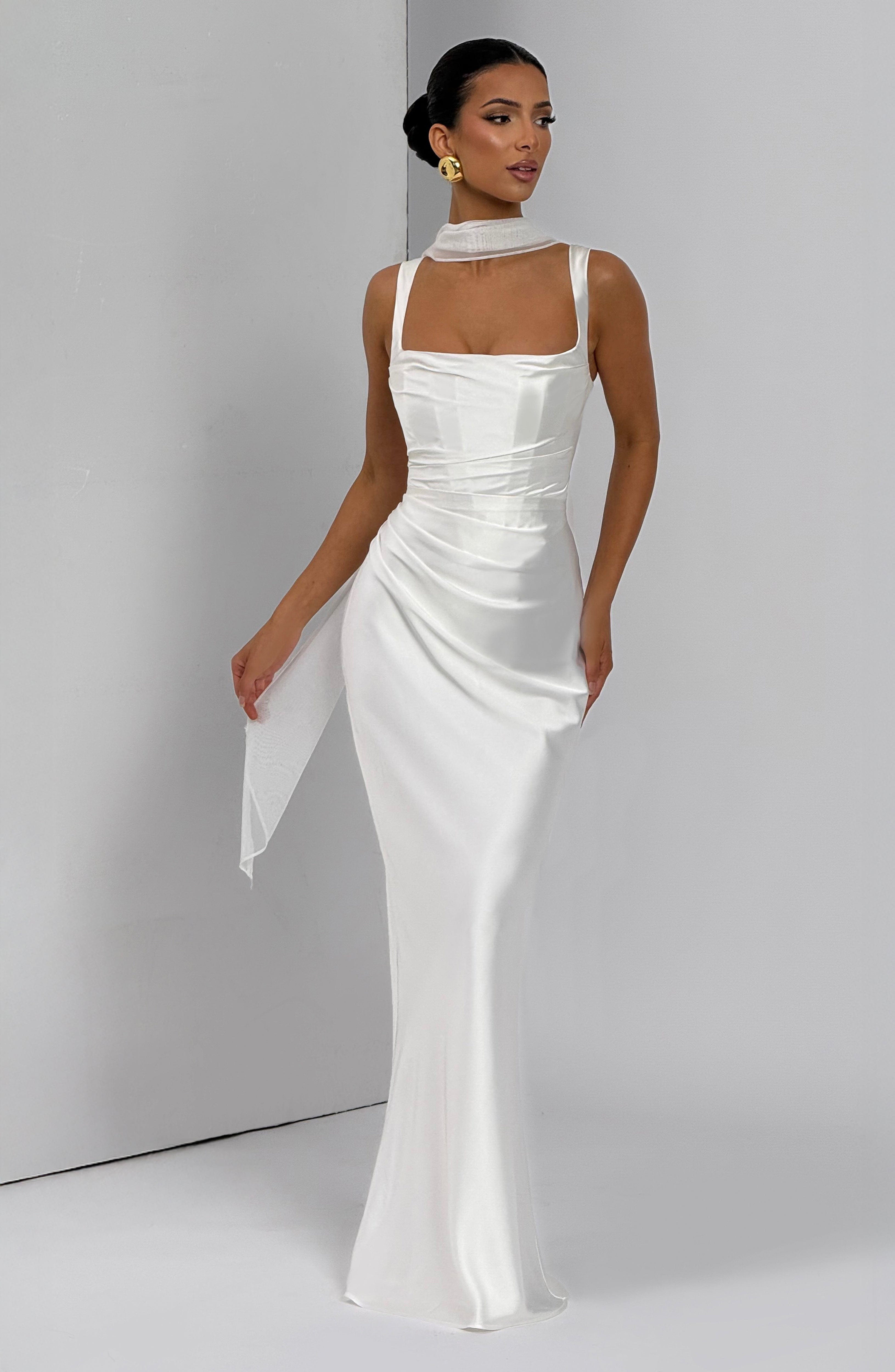 Ivory Calanthe Maxi Dress