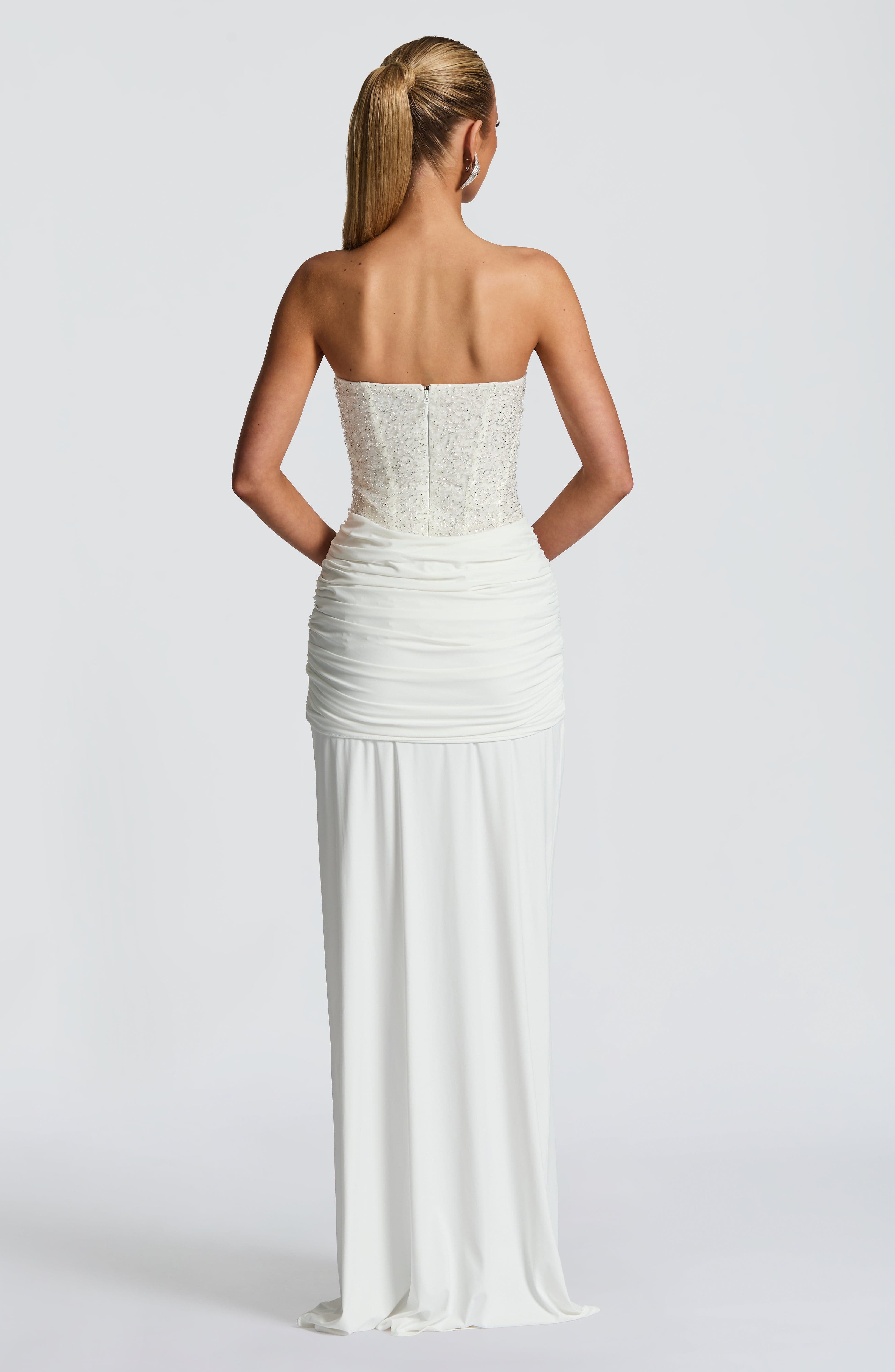 Ivory Carina Maxi Dress