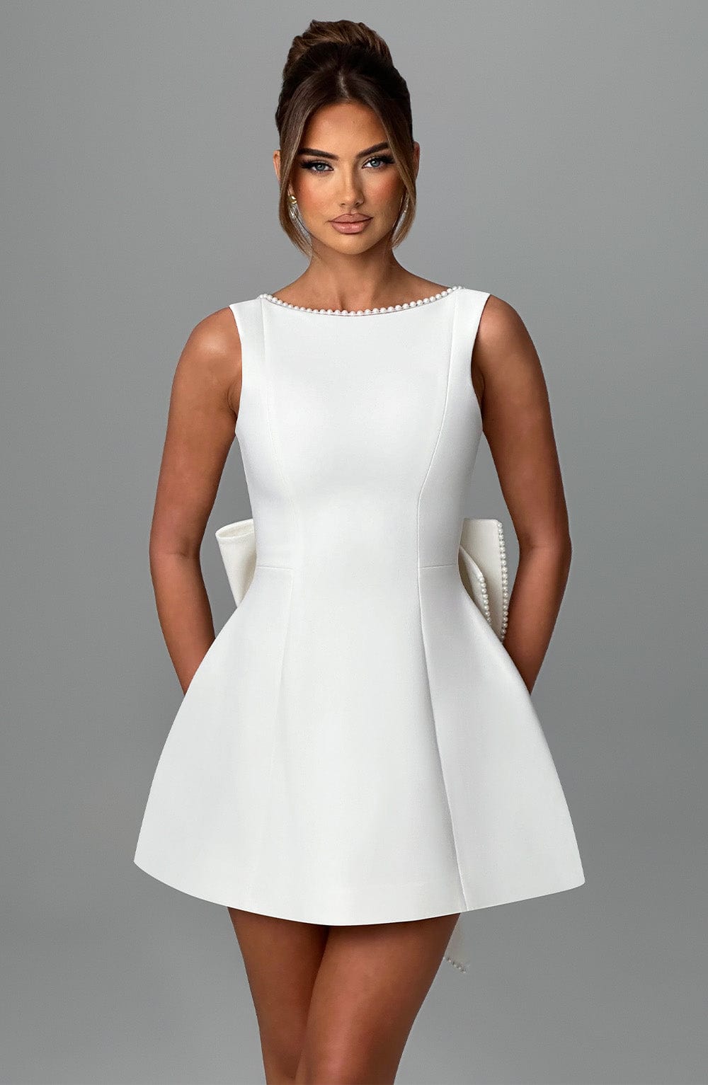 Ivory Carrie Mini Dress