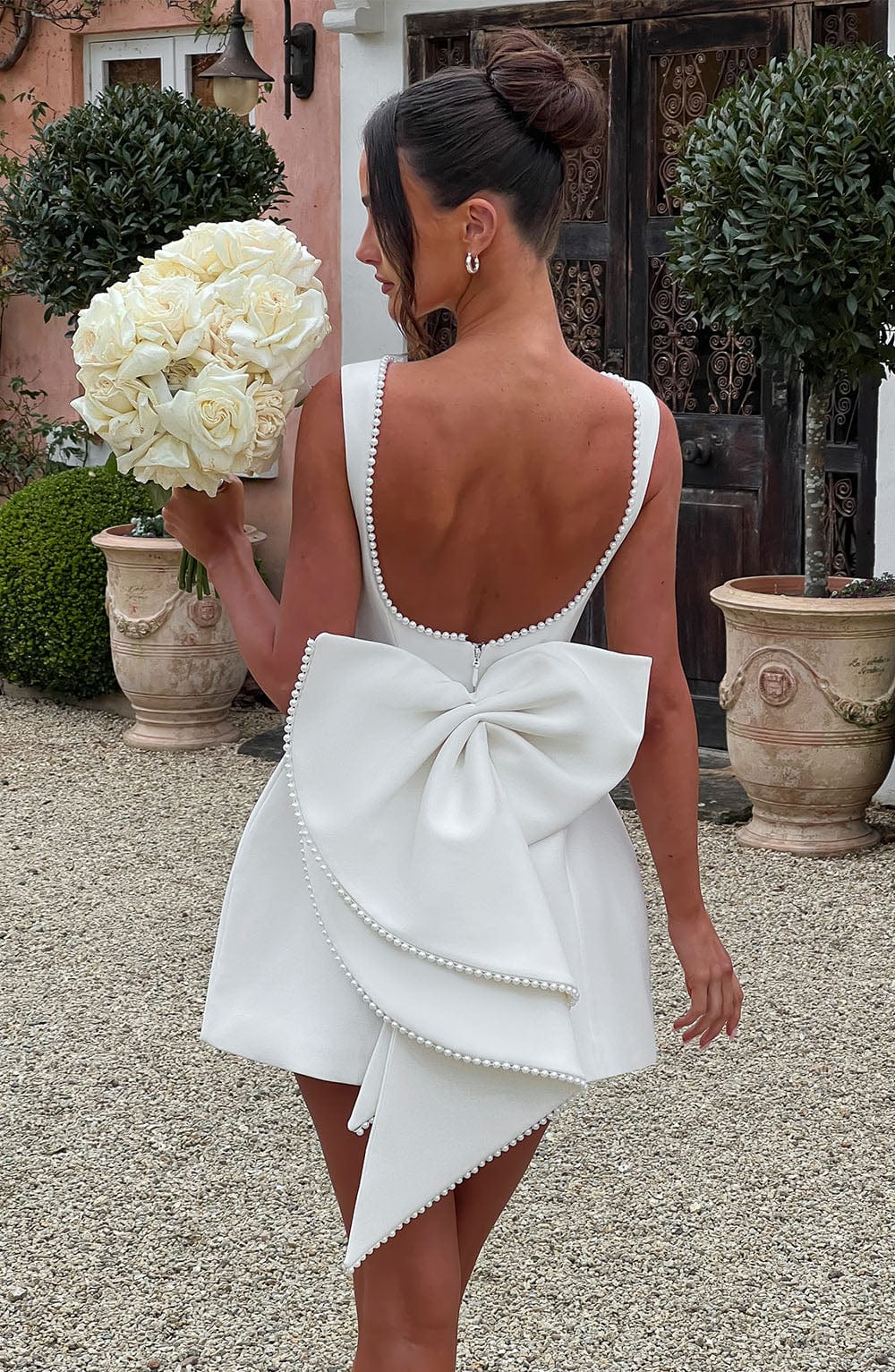 Ivory Carrie Mini Dress
