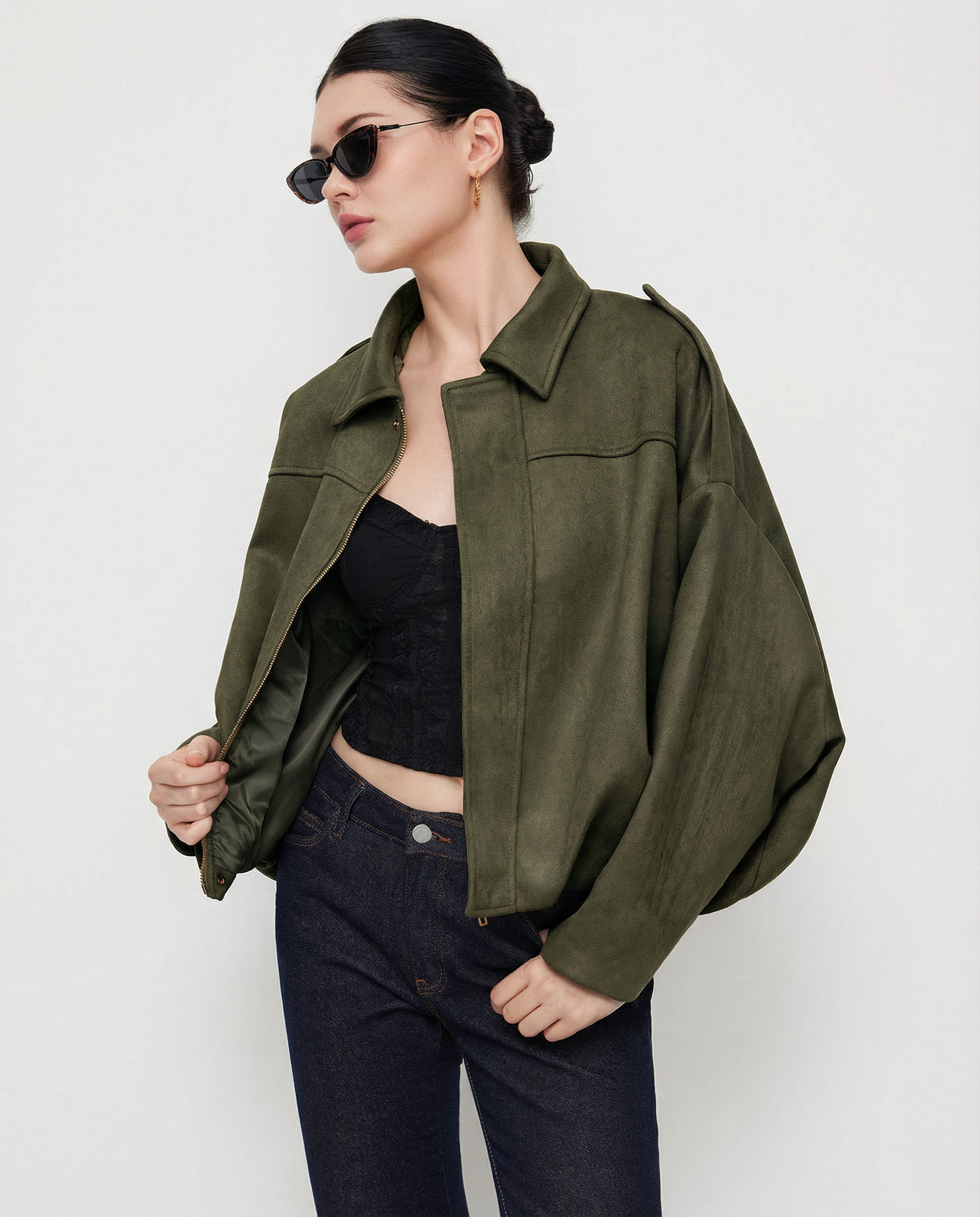 City Luxe Bomber