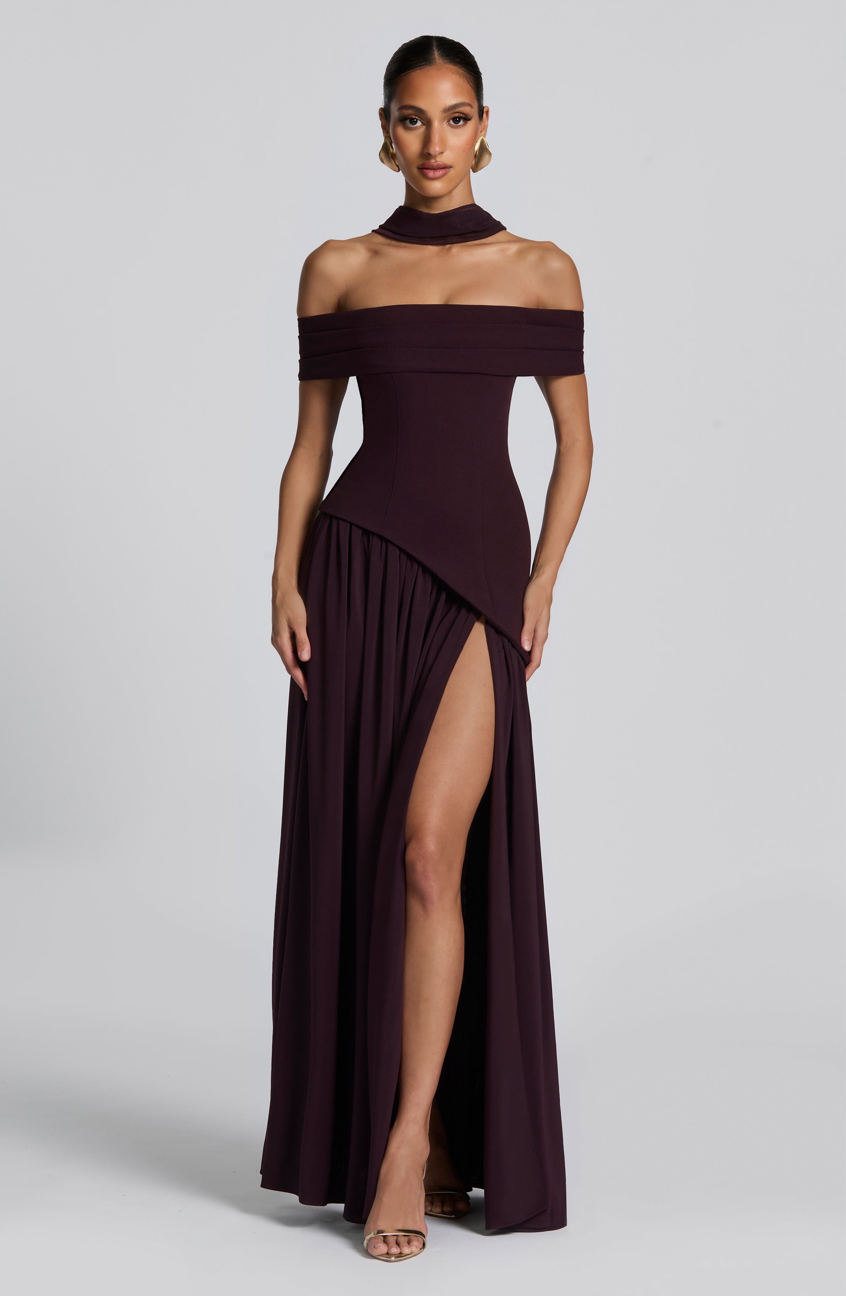 Plum Delilah Maxi Dress