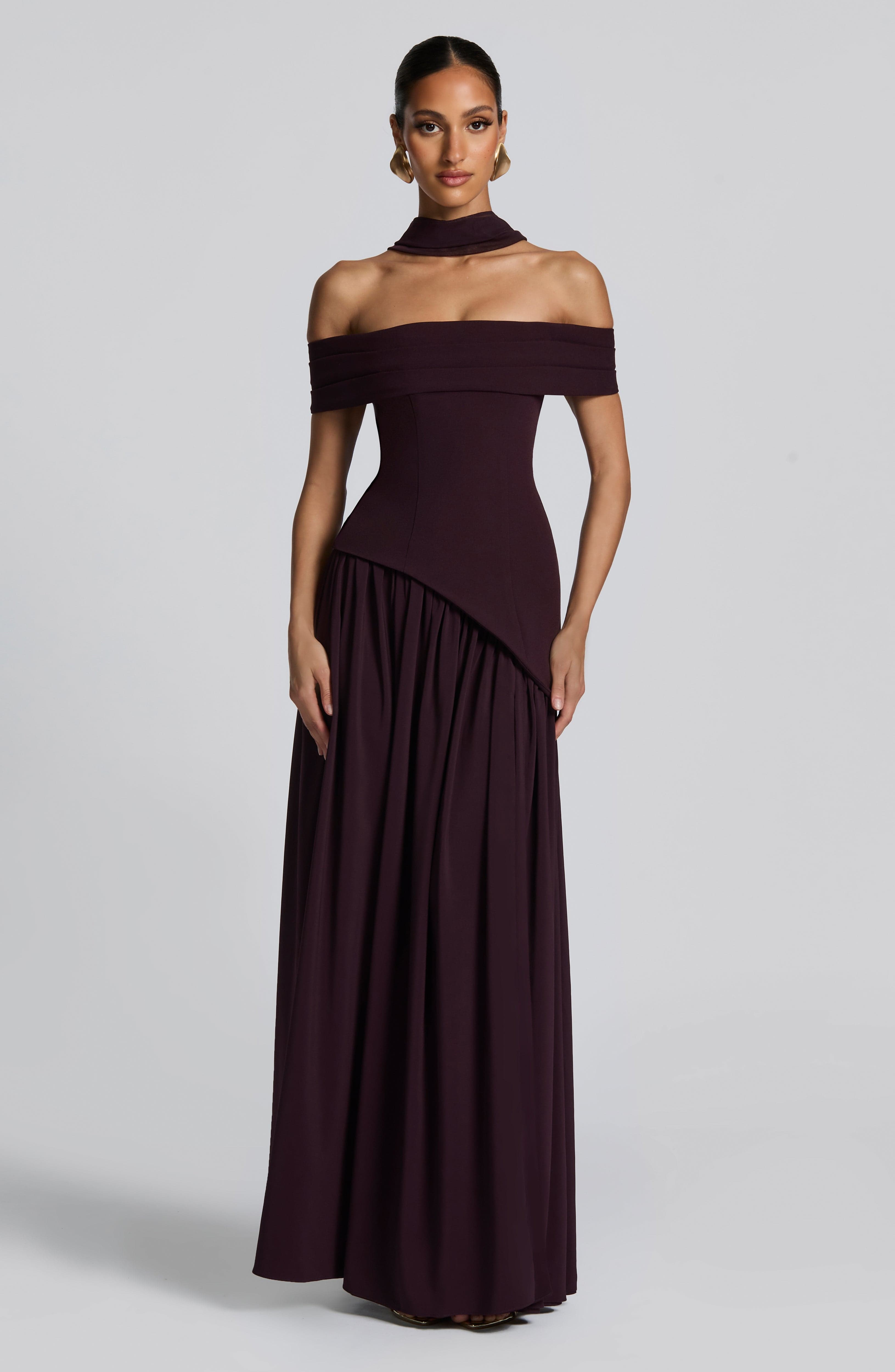 Plum Delilah Maxi Dress