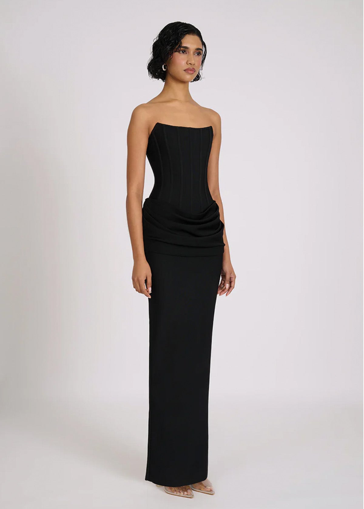 Black Hilda Evening Dress