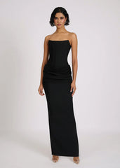 Black Hilda Evening Dress