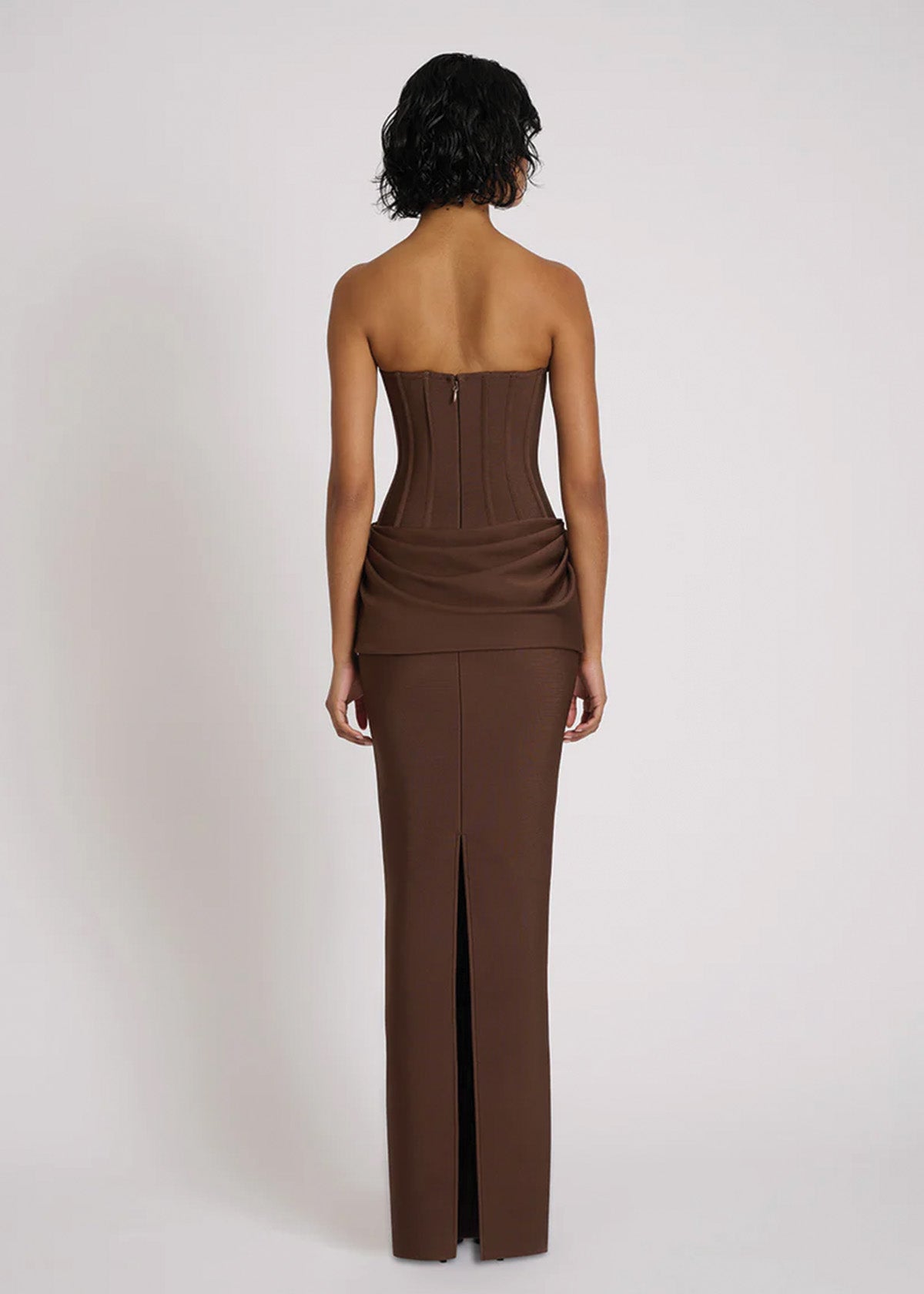 Chocolate Hilda Gown