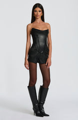 Elvina Black Corset