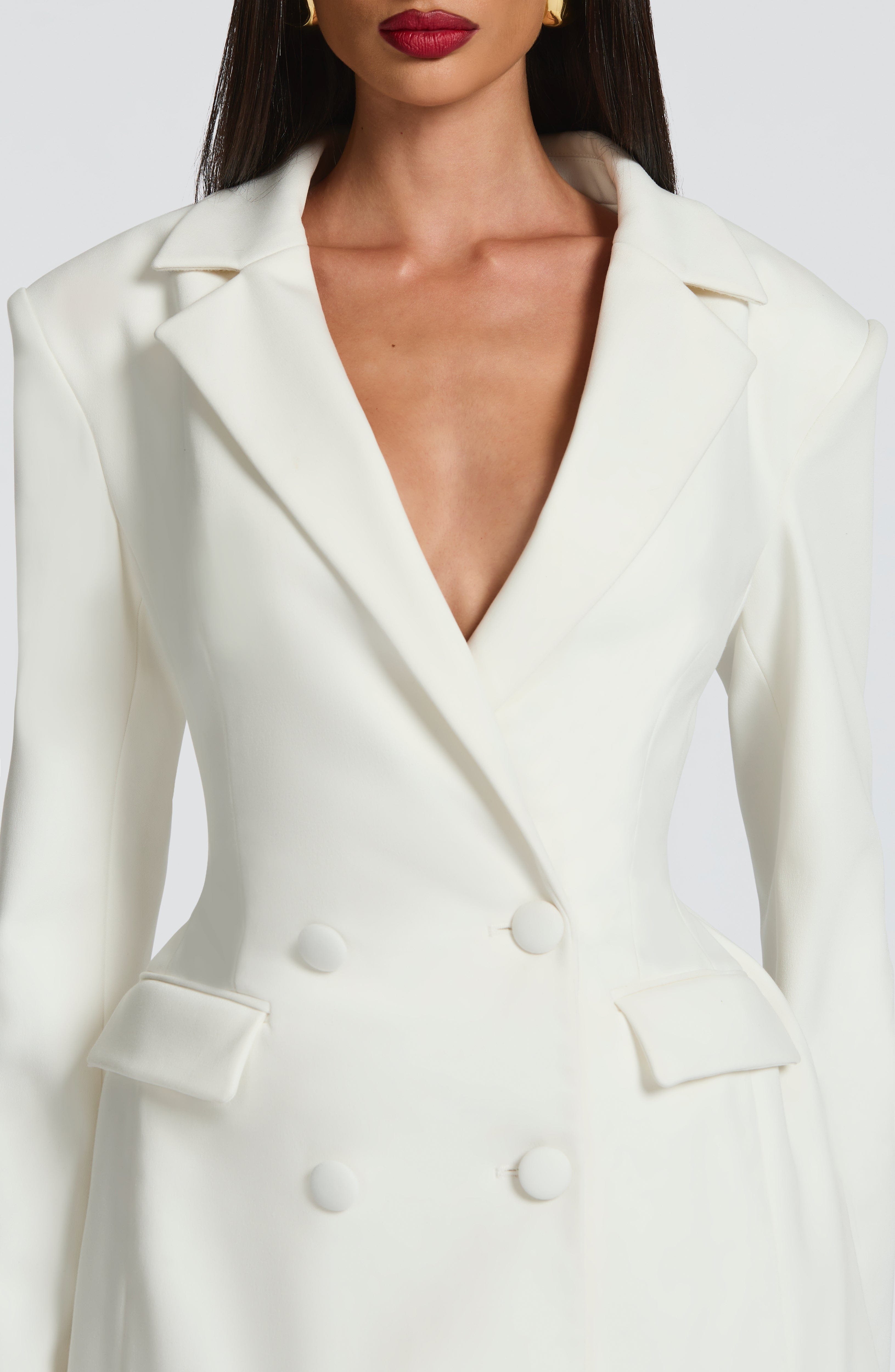 Ivory Elvira Mini Dress