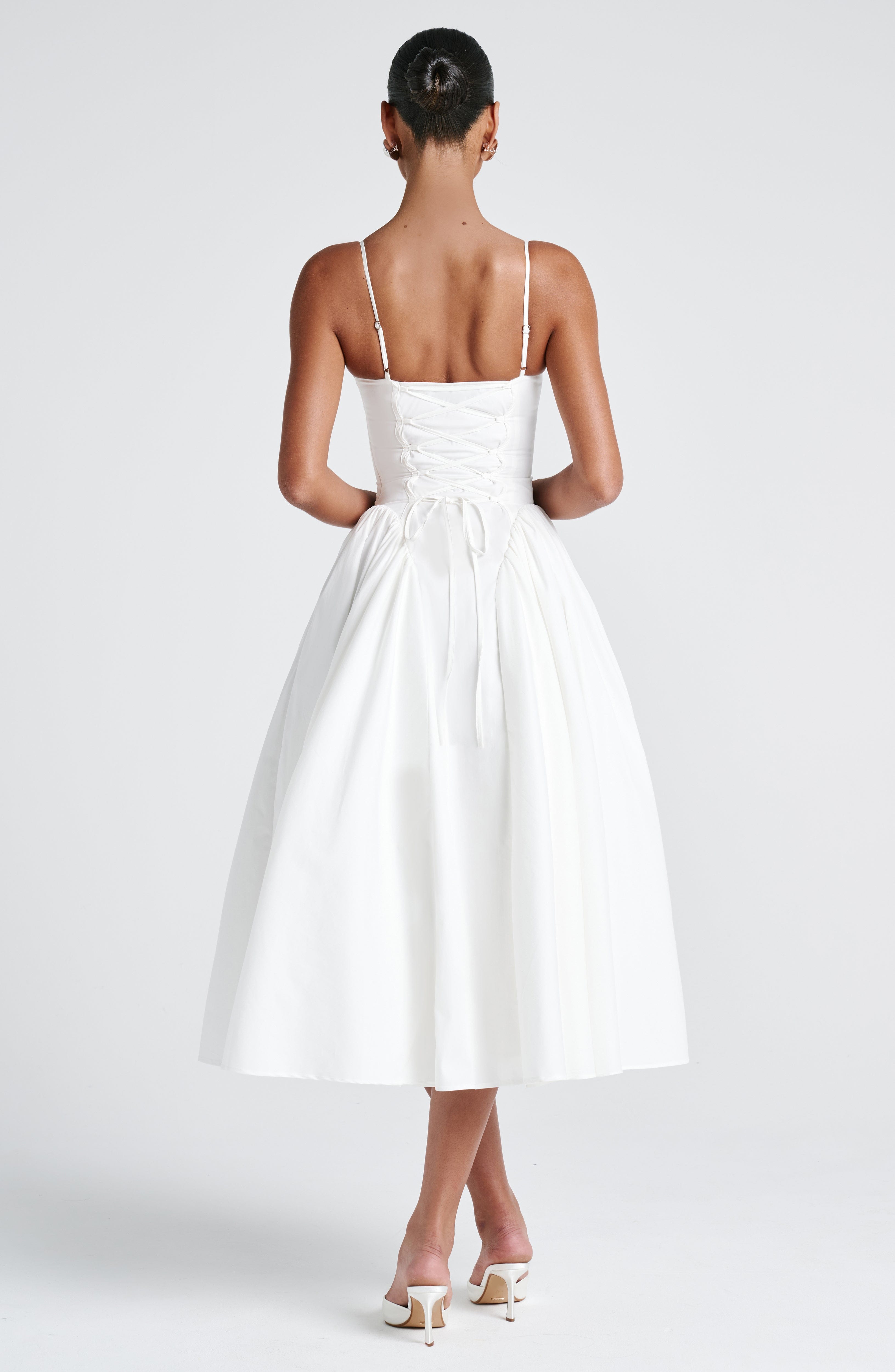 Ivory Emerson Midi Dress