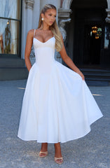 Ivory Emerson Midi Dress