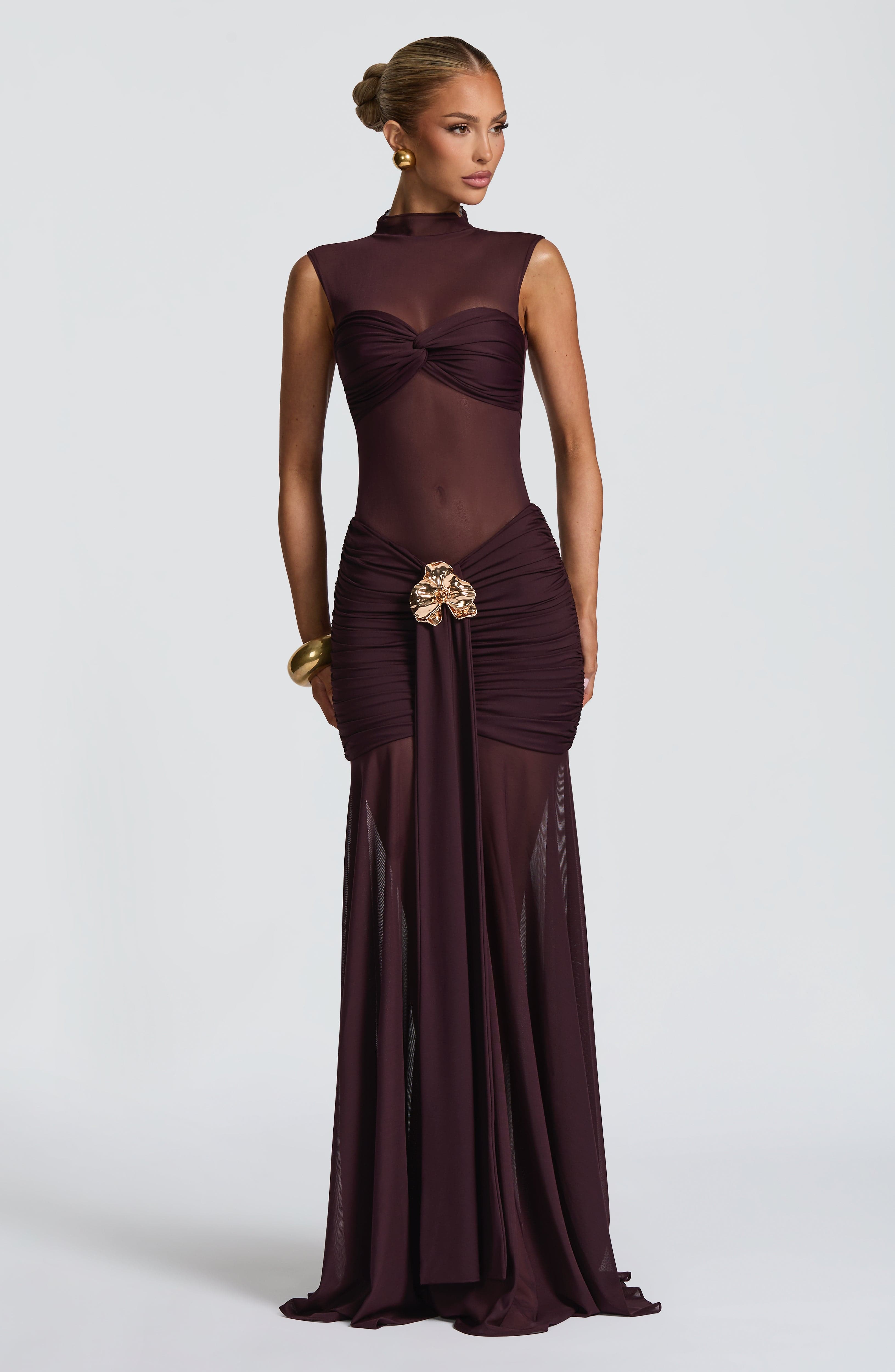 Plum Fae Maxi Skirt