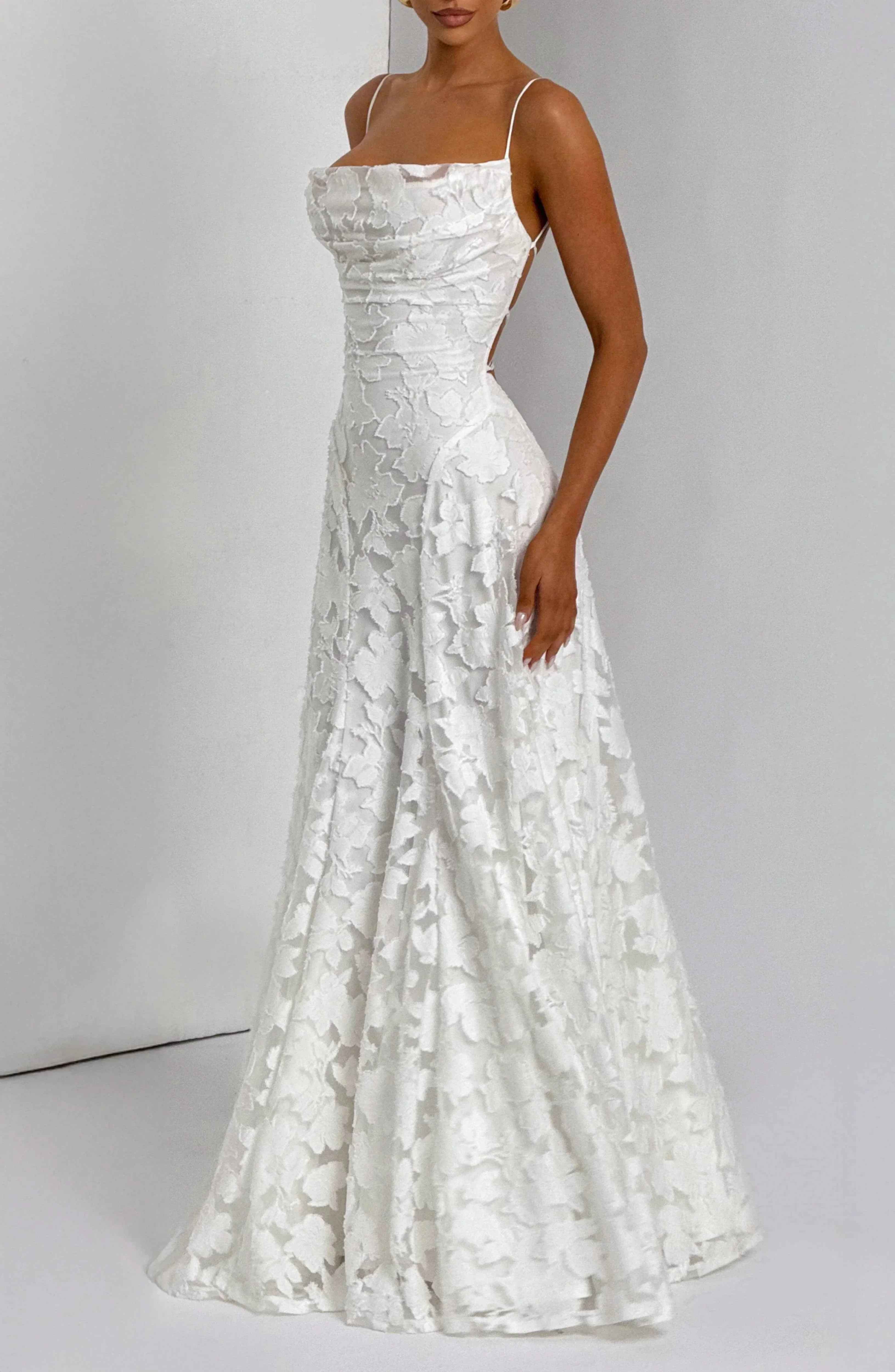 Ivory Francis Maxi Dress