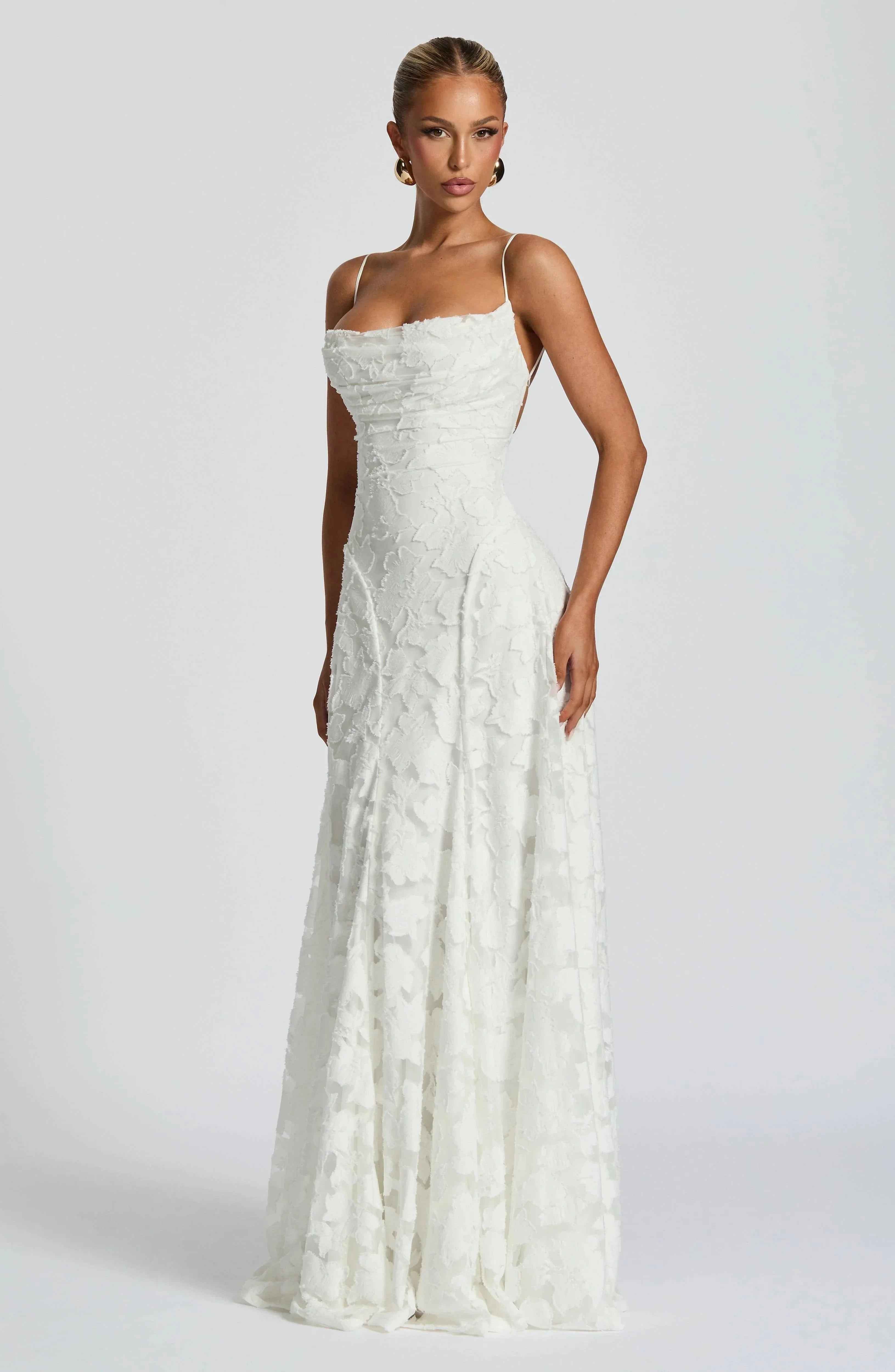 Ivory Francis Maxi Dress
