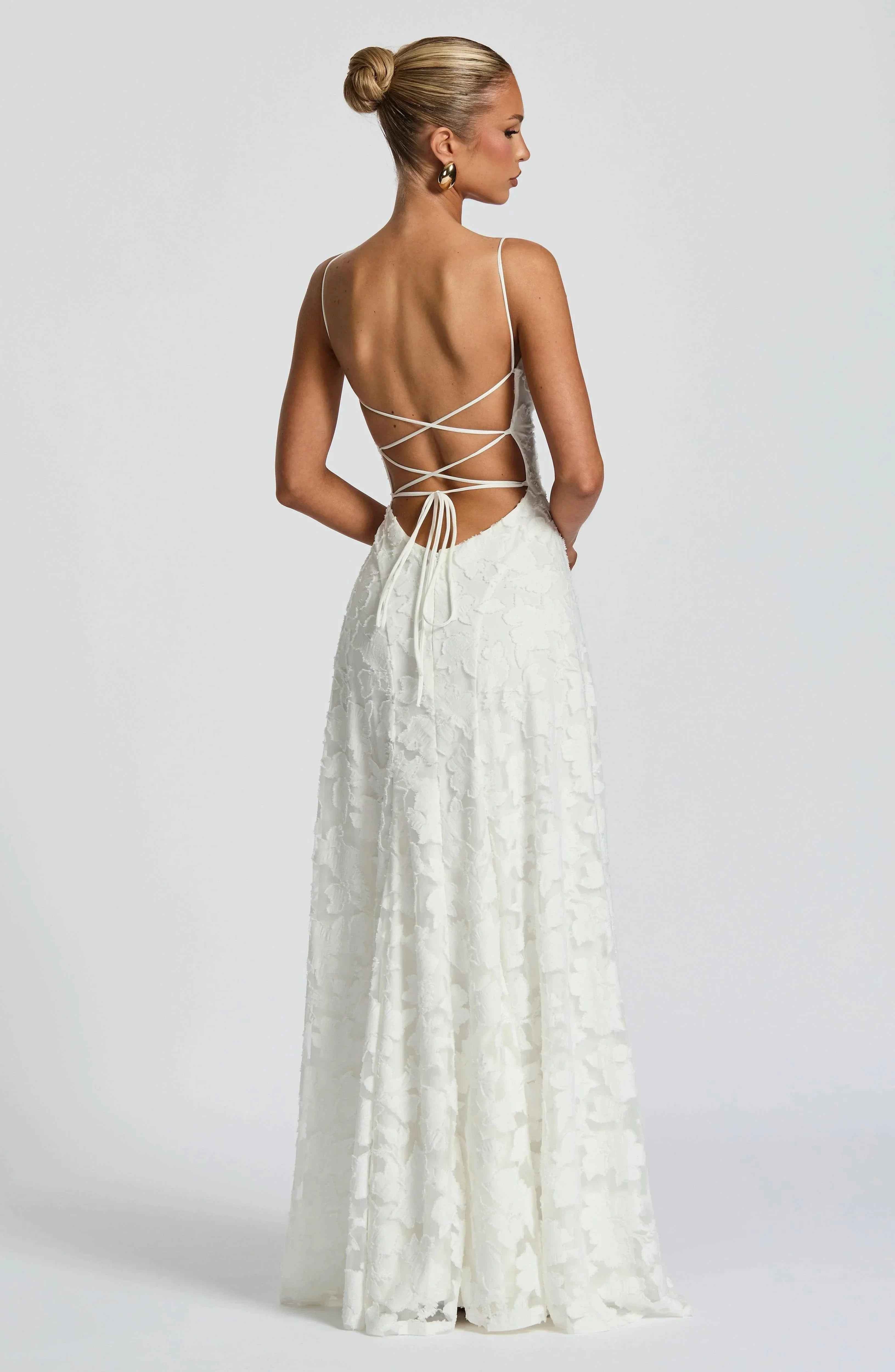 Ivory Francis Maxi Dress
