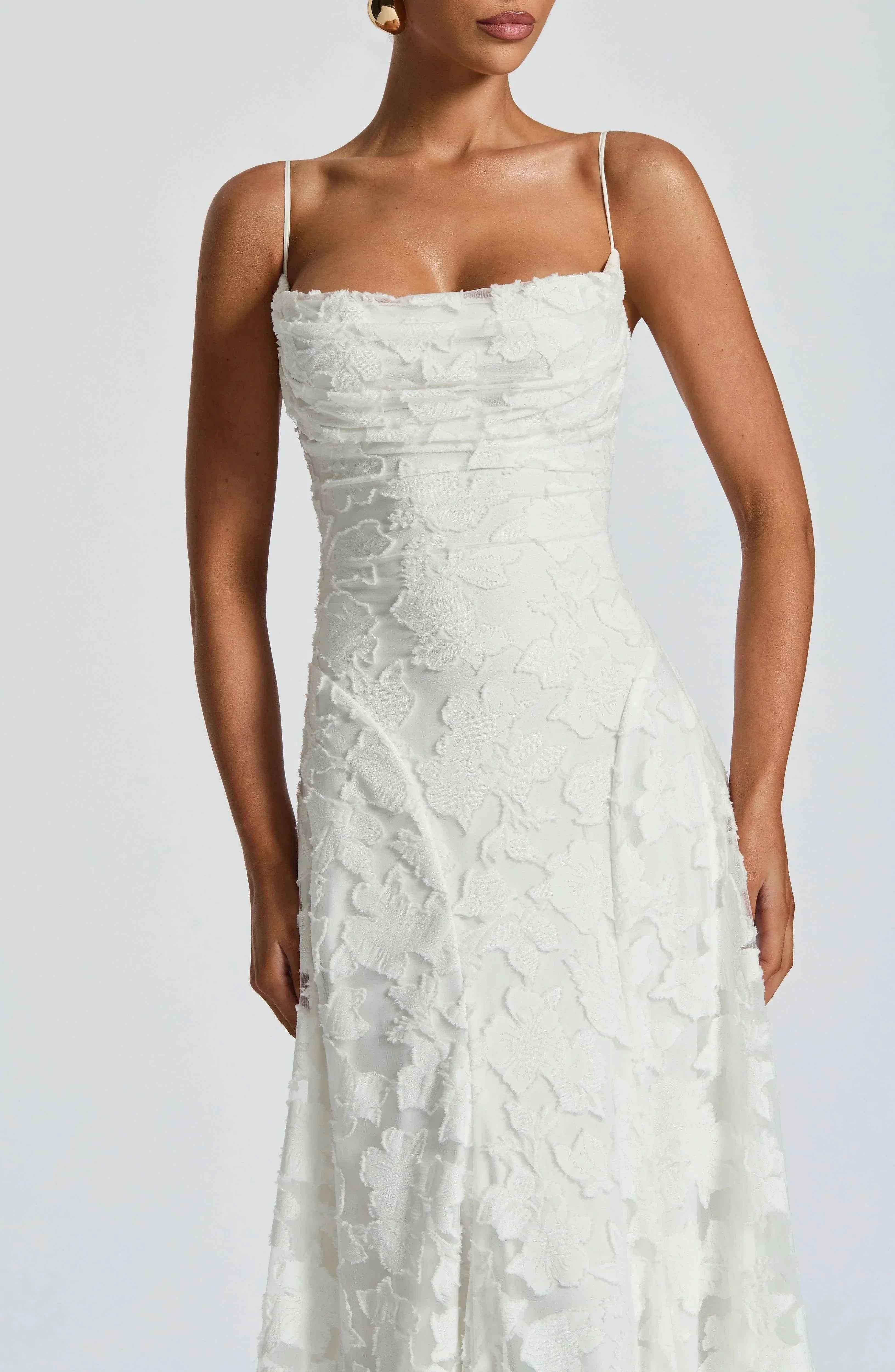 Ivory Francis Maxi Dress