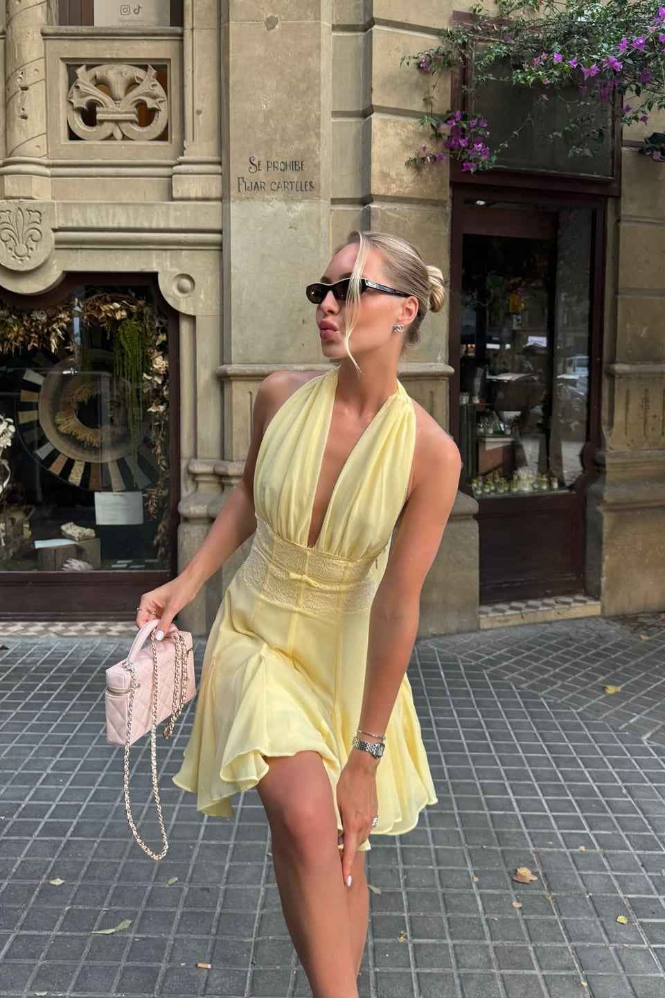 SLEEVELESS BACKLESS MINI HOMECOMING EVENING DRESS