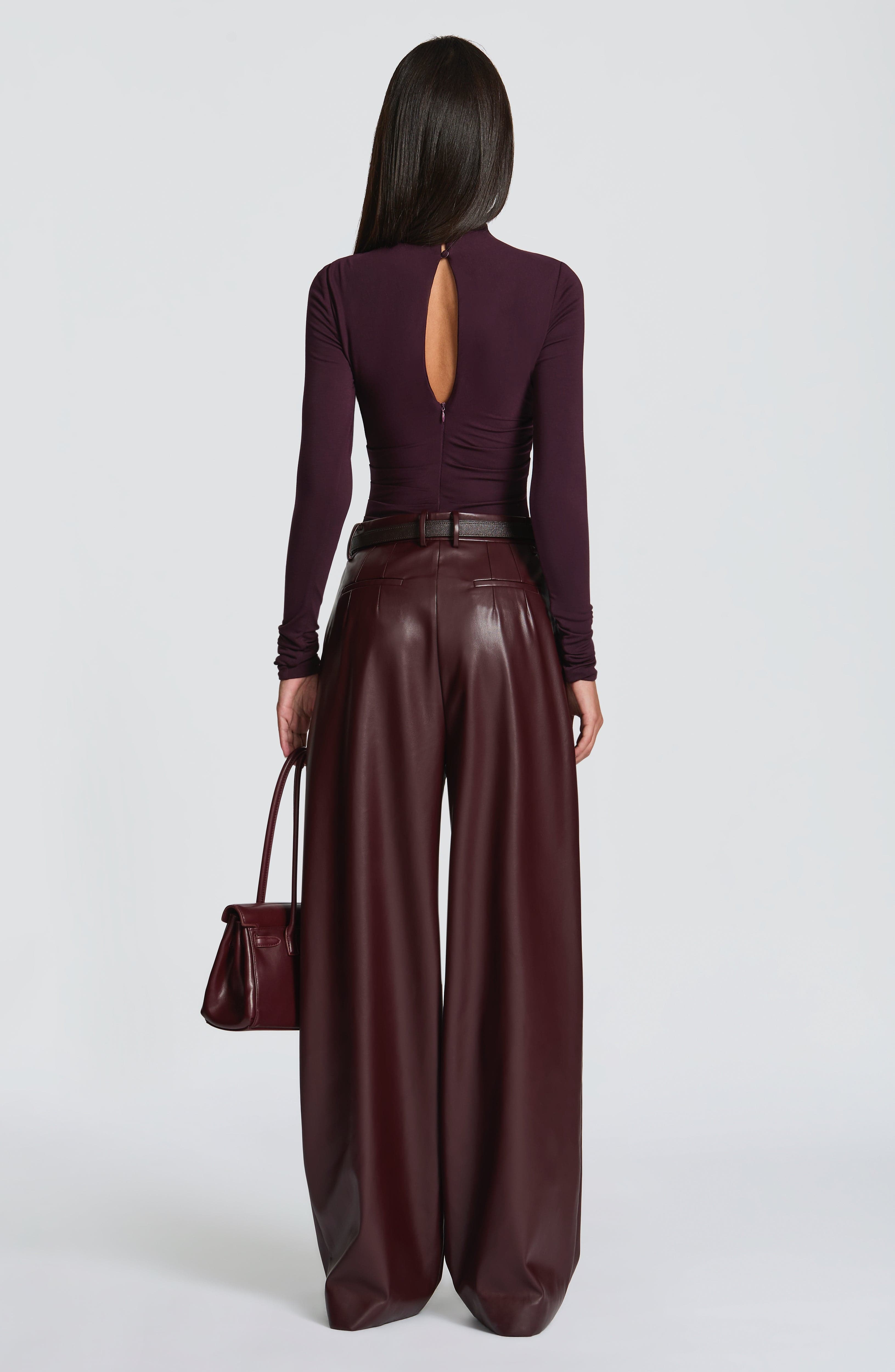 Plum Glenda Trousers