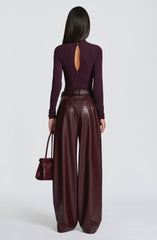 Plum Glenda Trousers