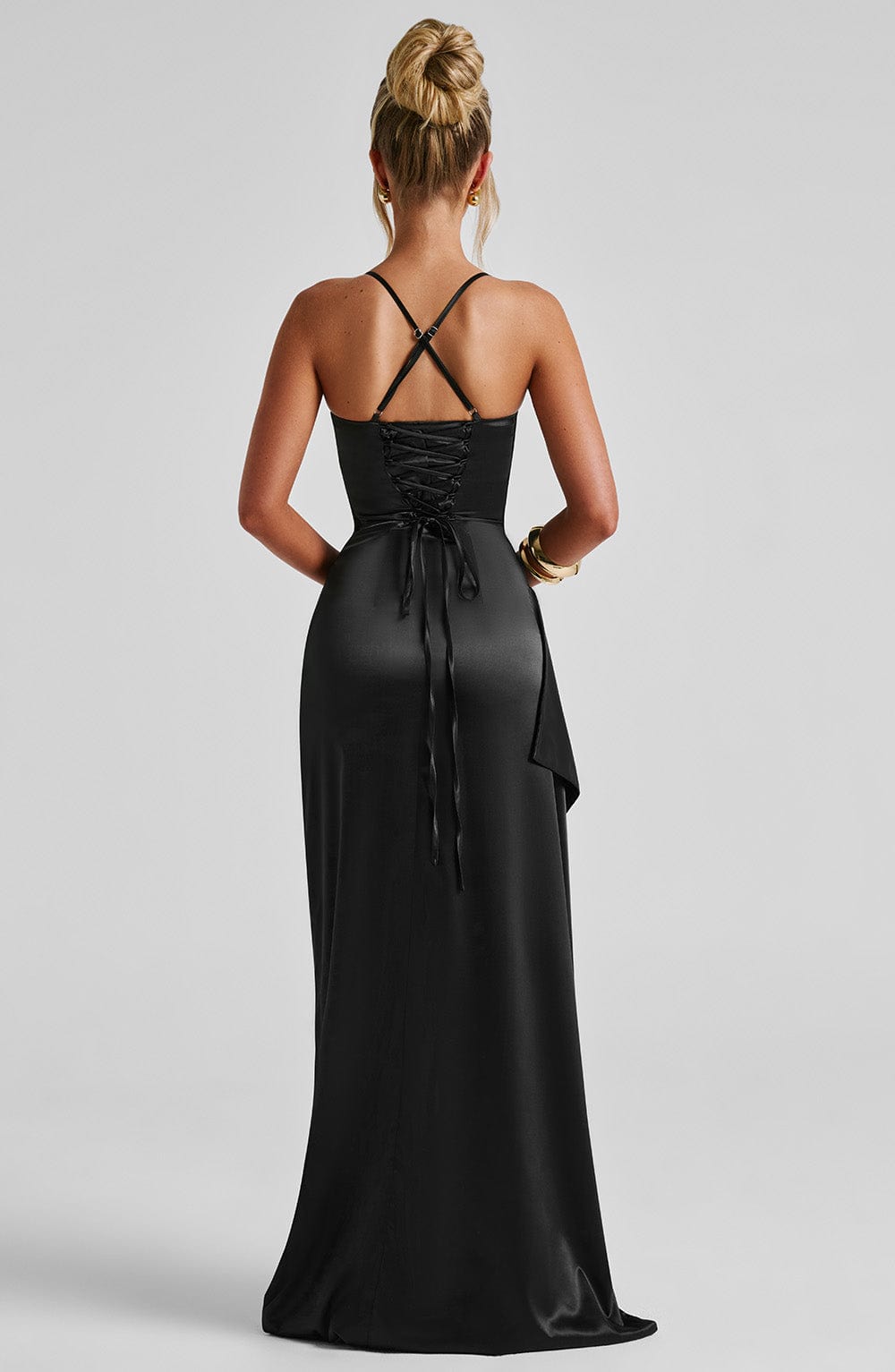 Helen Black Maxi Dress