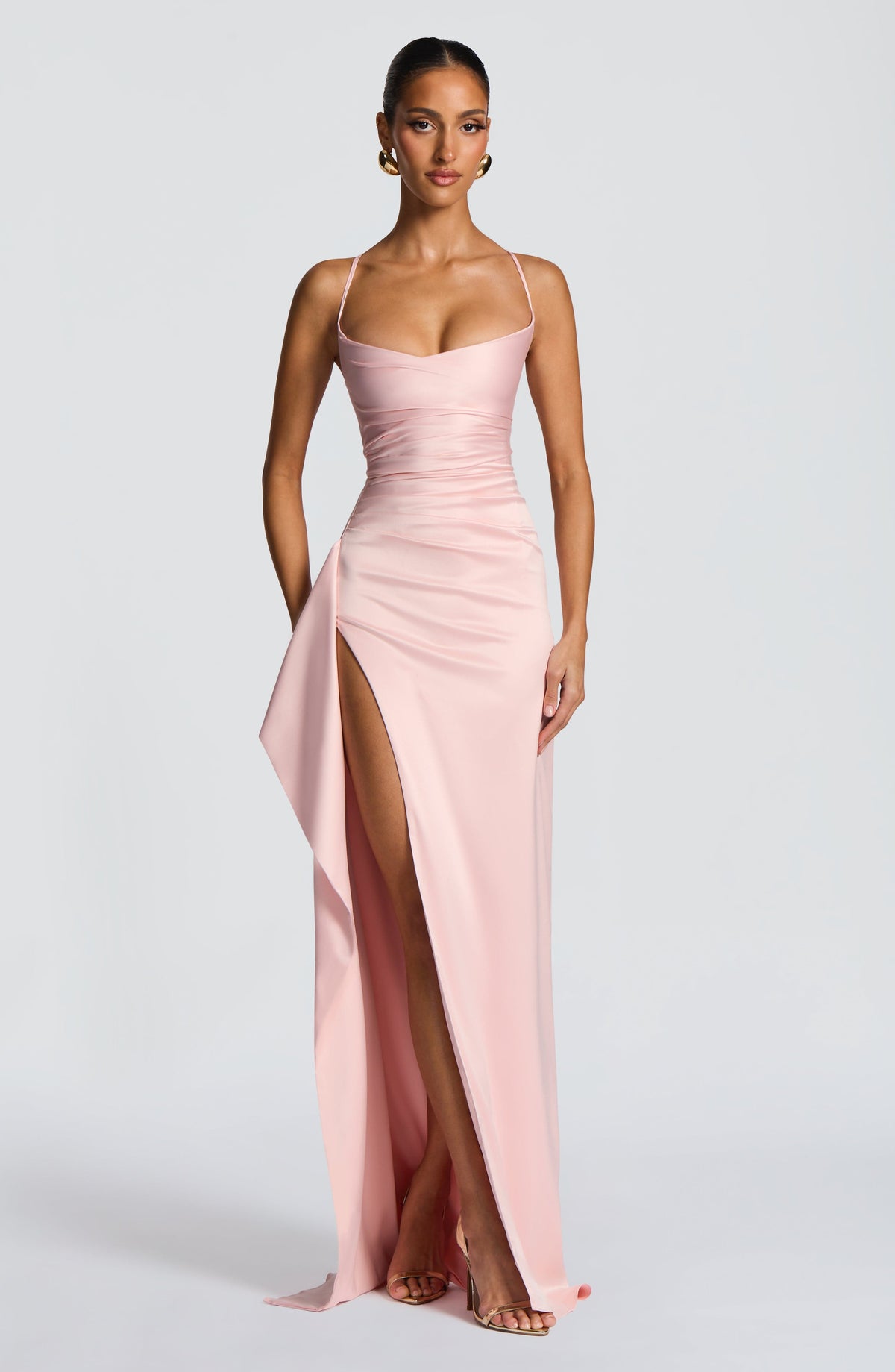 Helen Blush Maxi Dress