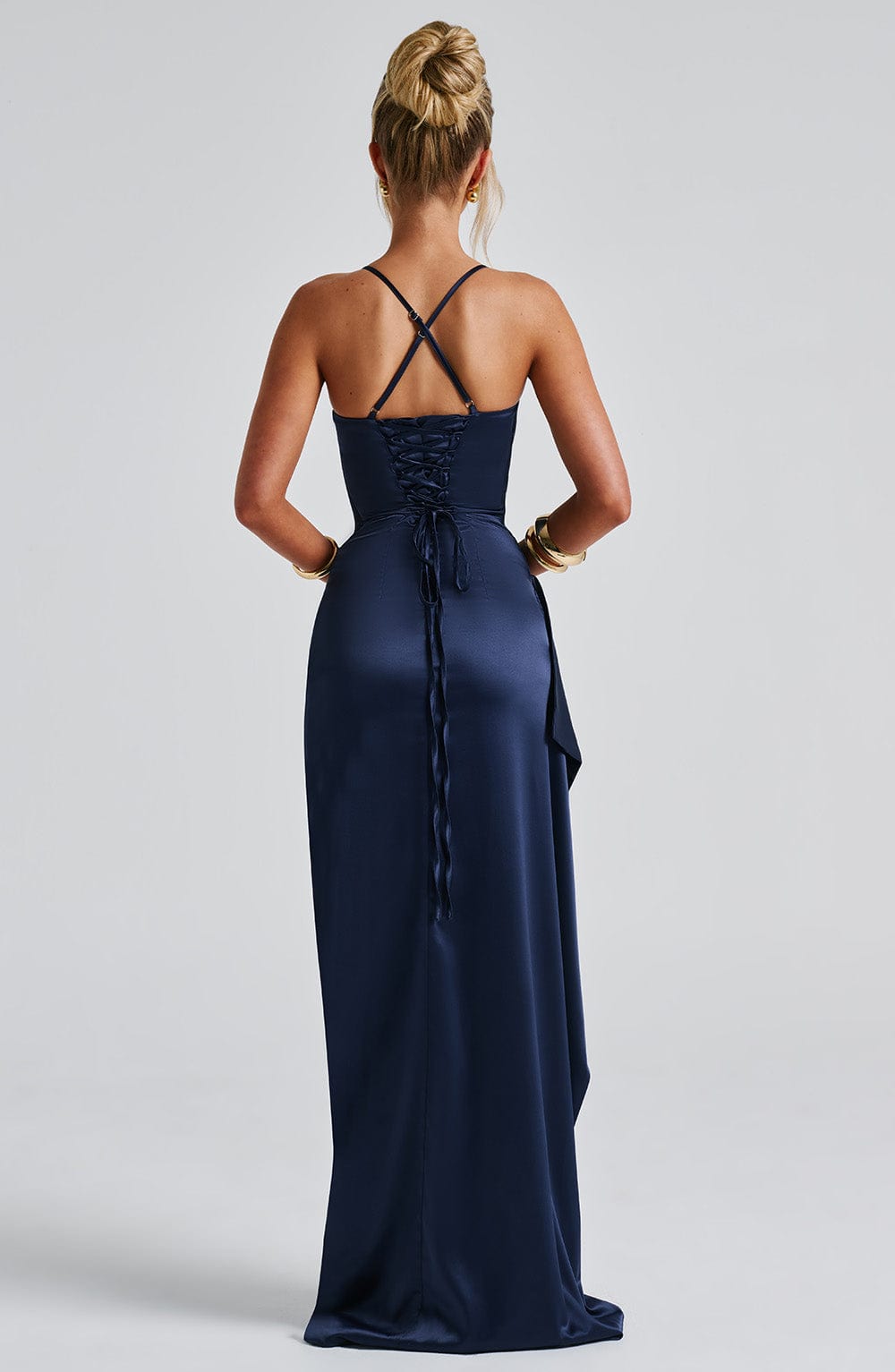 Helen Navy Maxi Dress