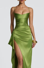 Olive Helen Maxi Dress
