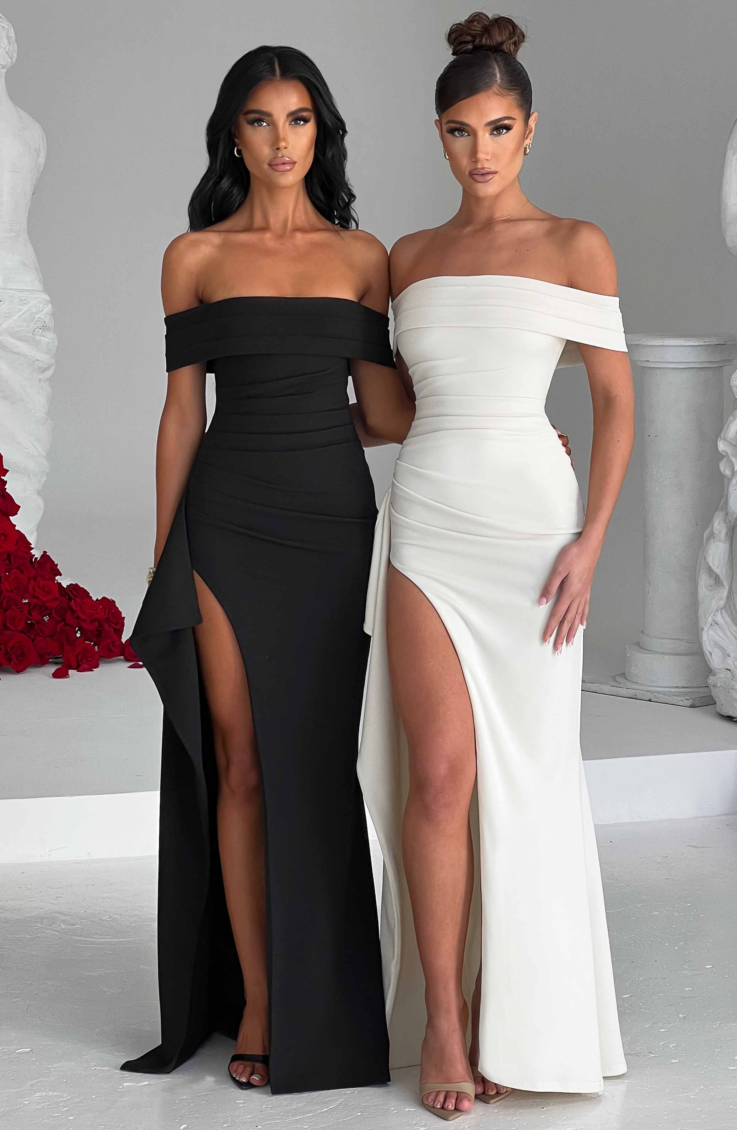 Joyce Black Maxi Dress