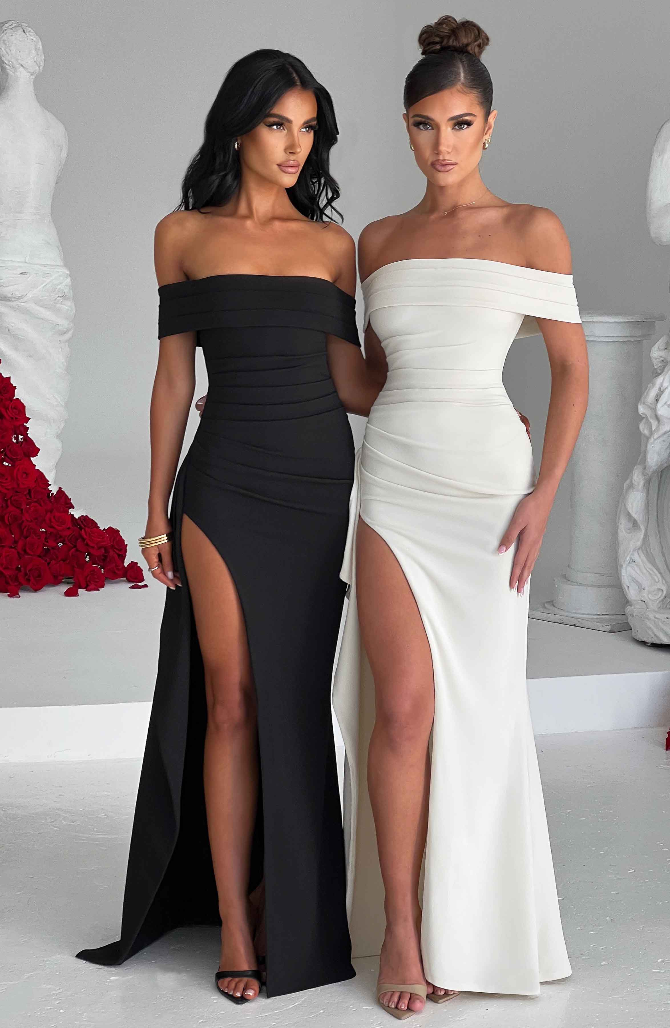 Joyce Black Maxi Dress