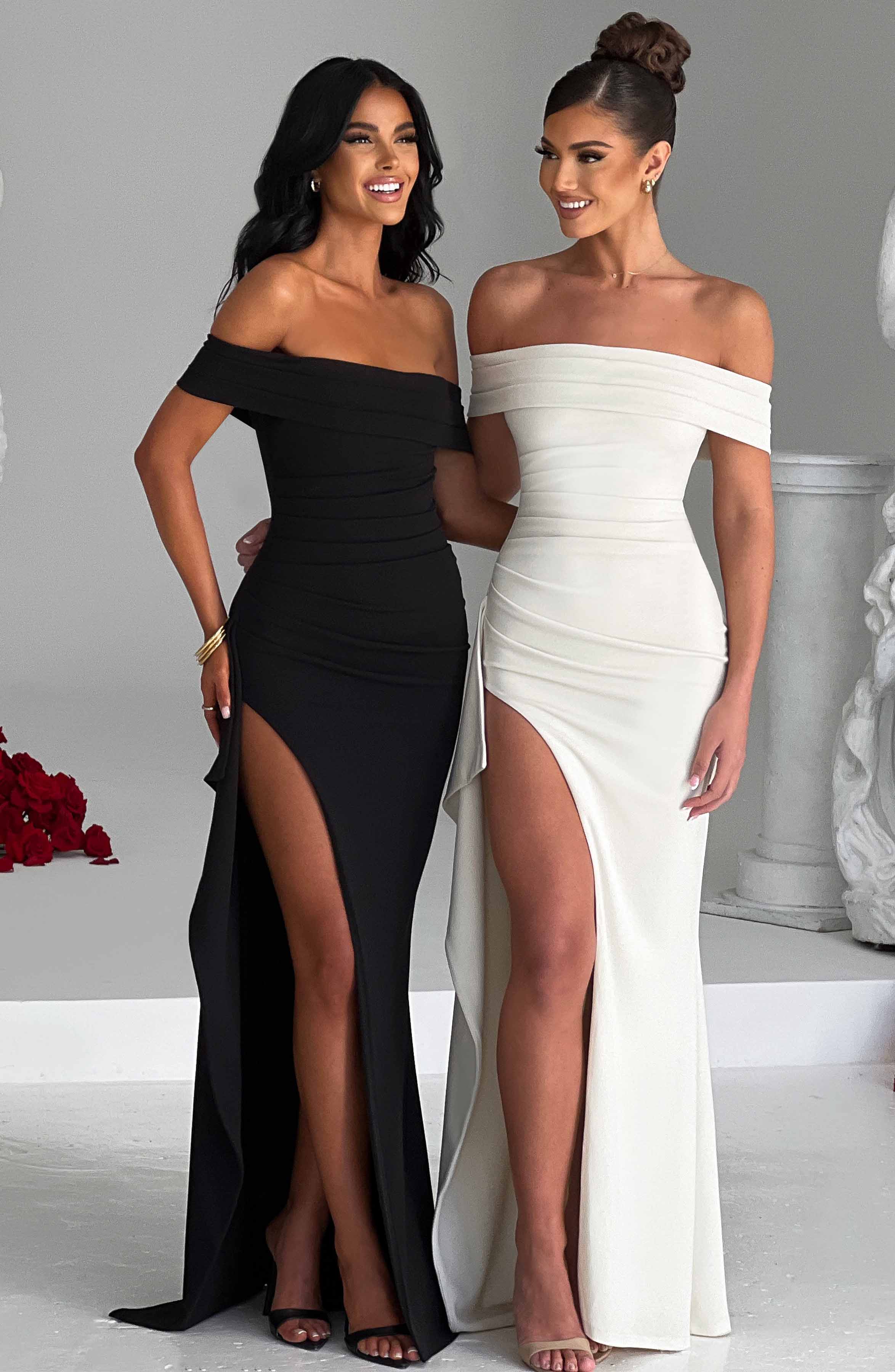 Joyce Black Maxi Dress